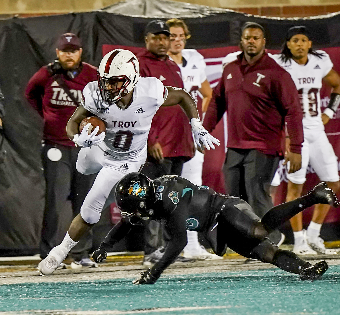 college football picks Kimani Vidal troy trojans predictions best bet odds