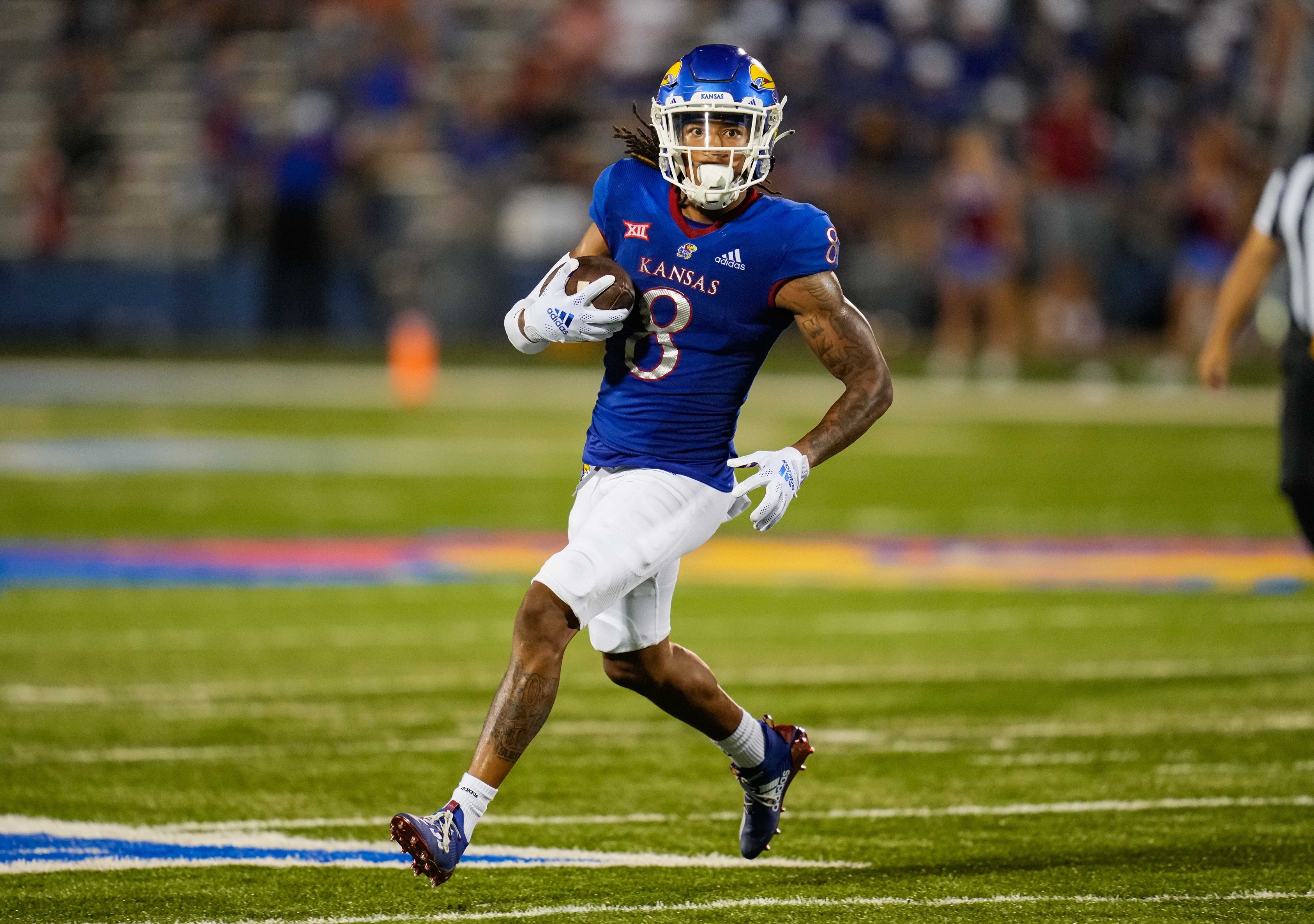 college football picks Kwamie Lassiter kansas jayhawks predictions best bet odds