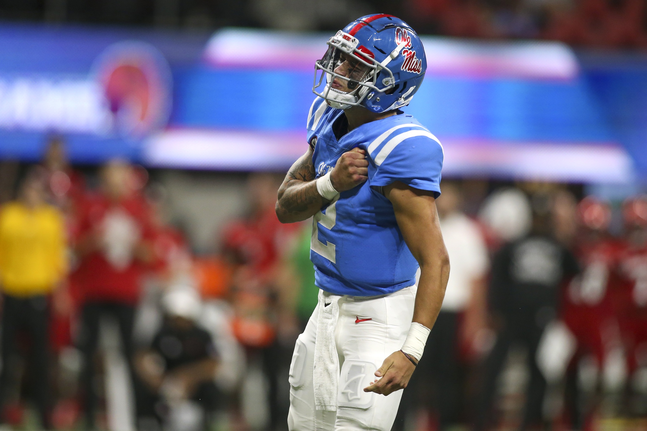 college football picks Matt Corral ole miss rebels predictions best bet odds