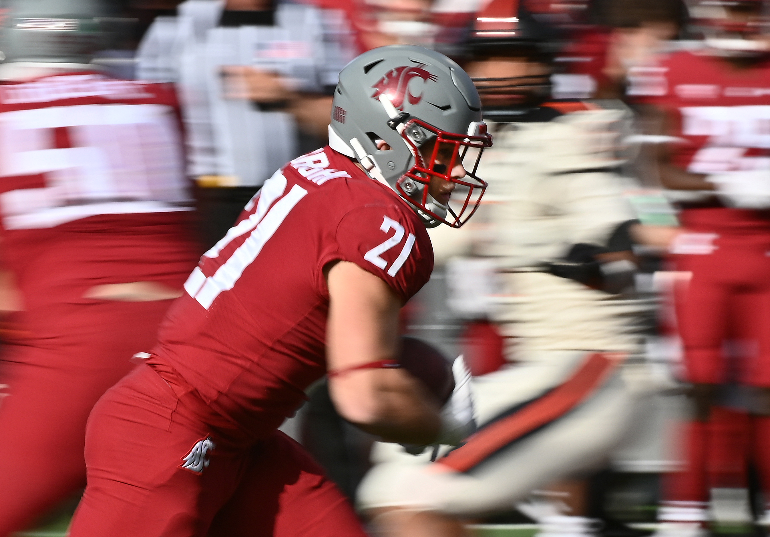 college football picks Max Borghi washington state cougars predictions best bet odds