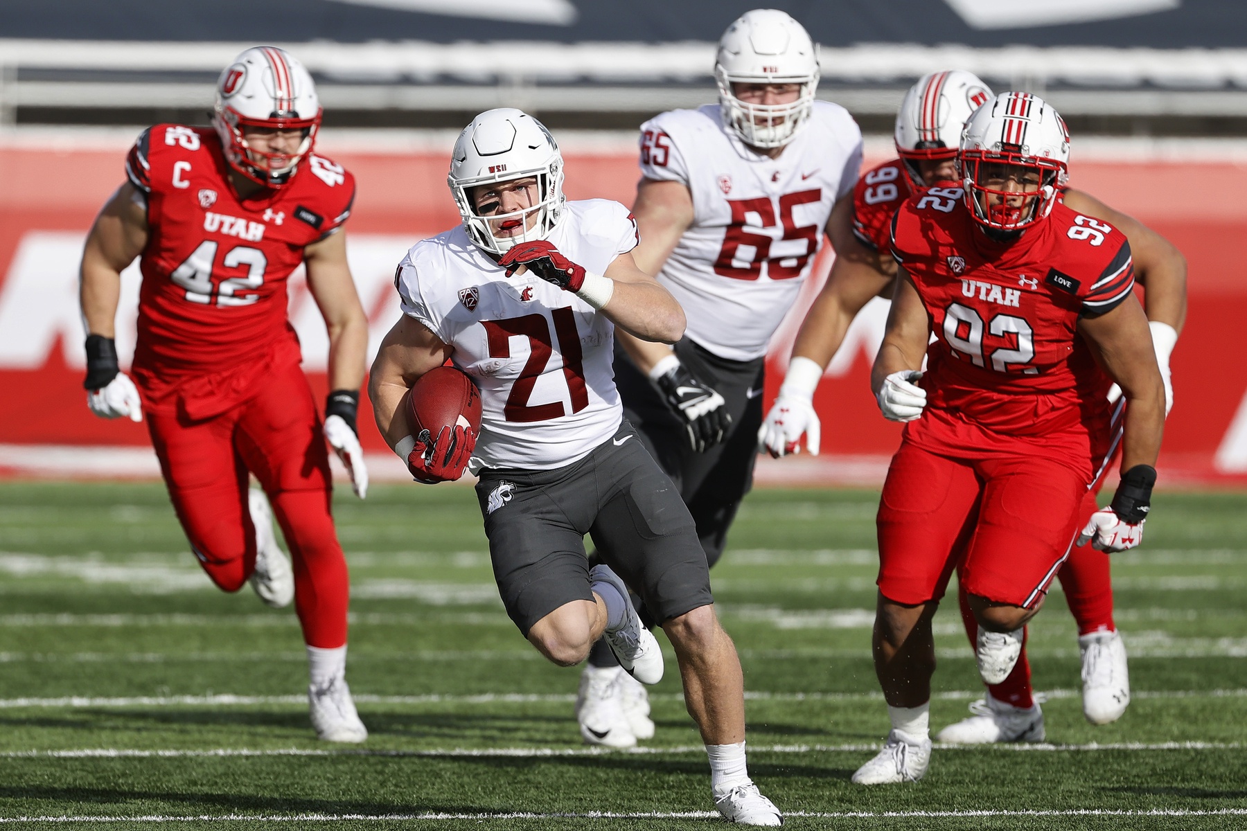 college football picks Max Borghi washington state cougars predictions best bet odds