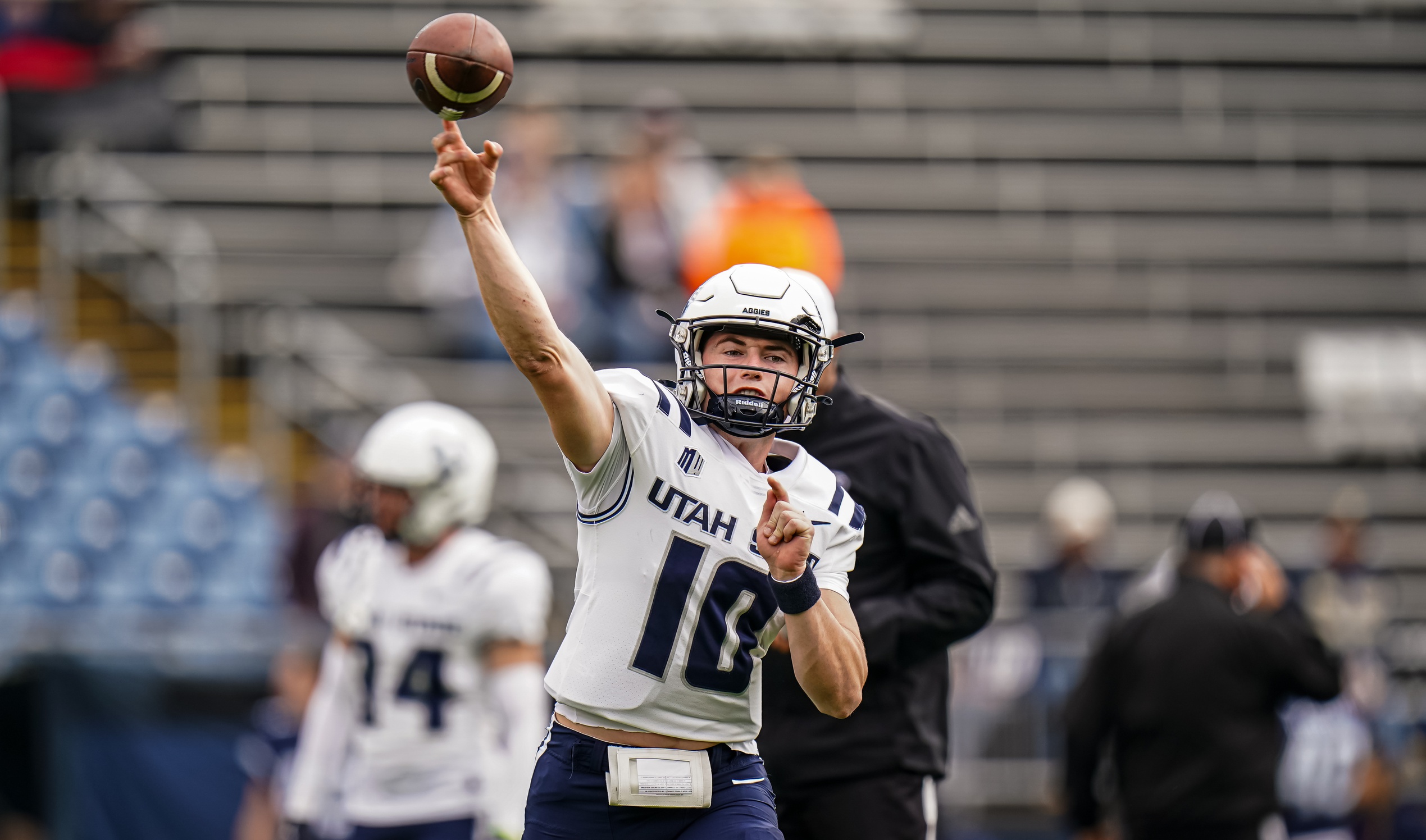 college football picks McCae Hillstead Utah State Aggies predictions best bet odds