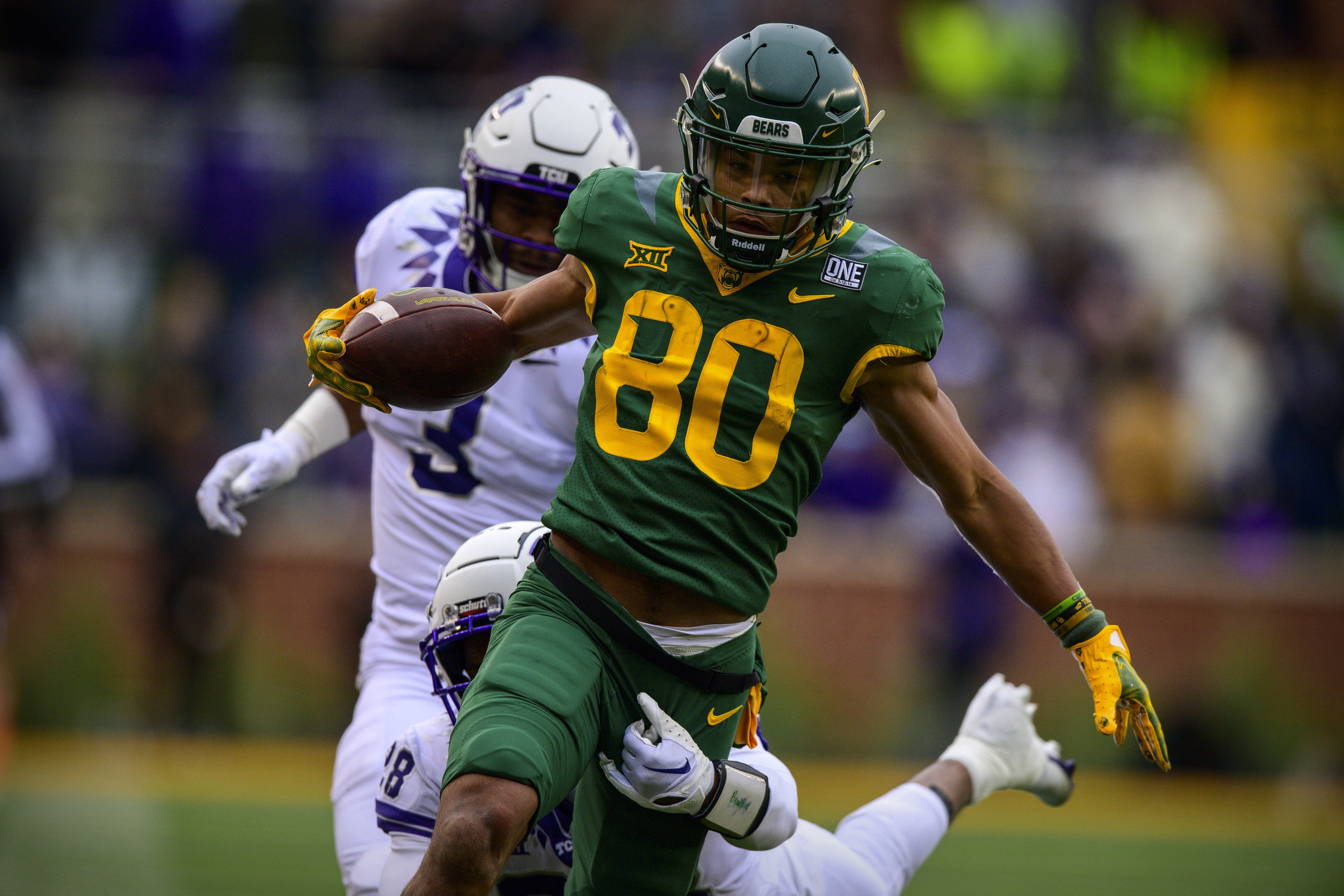 college football picks Monaray Baldwin Baylor Bears predictions best bet odds