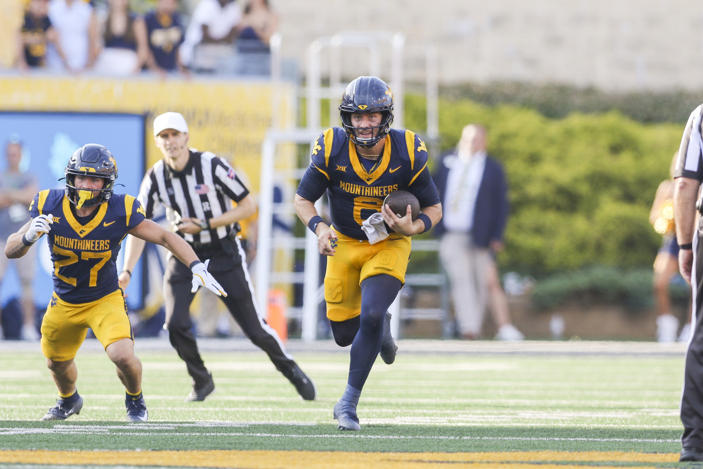 college football picks Nicco Marchiol West Virginia Mountaineers predictions best bet odds