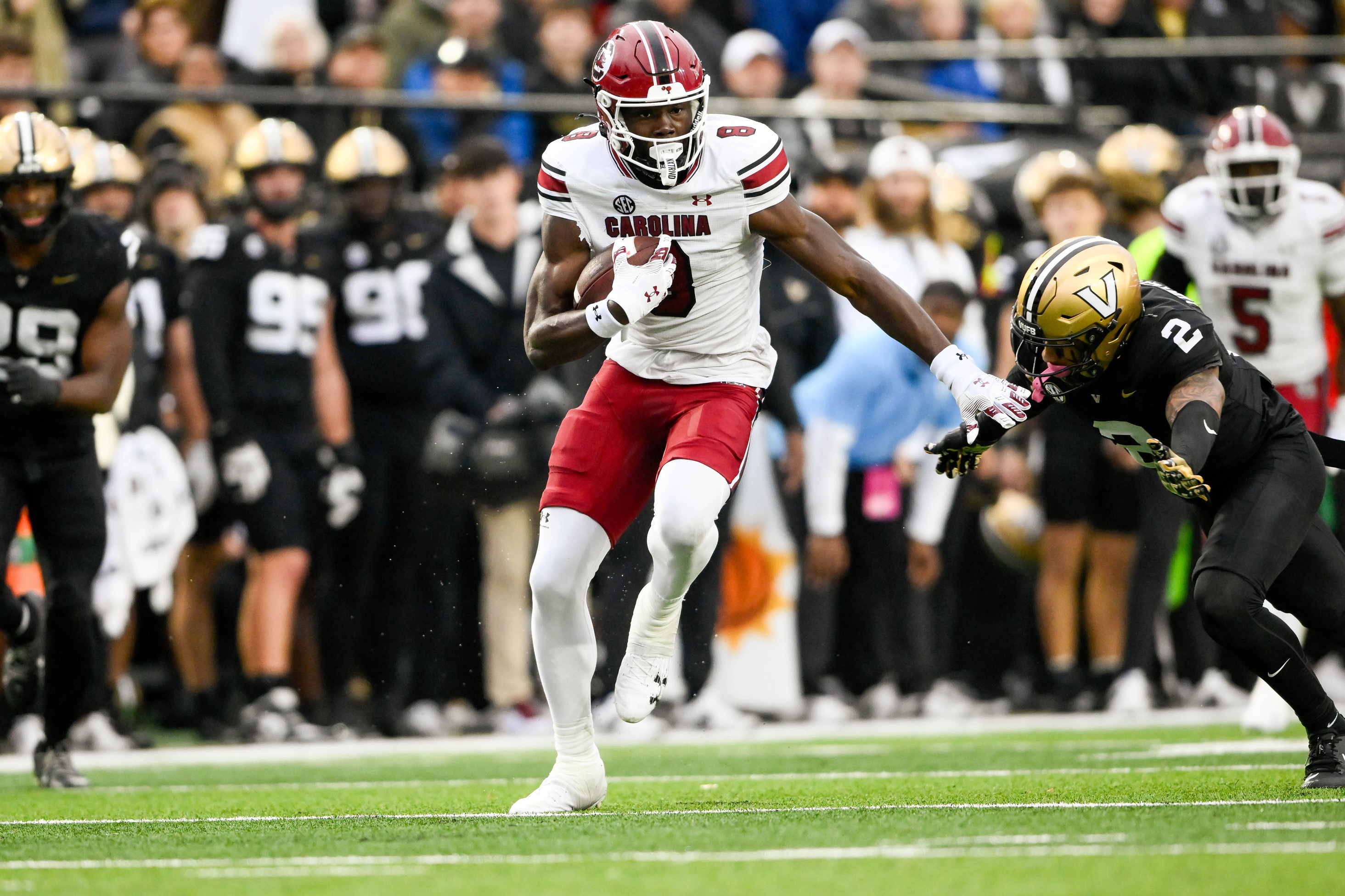 college football picks Nyck Harbor South Carolina Gamecocks predictions best bet odds
