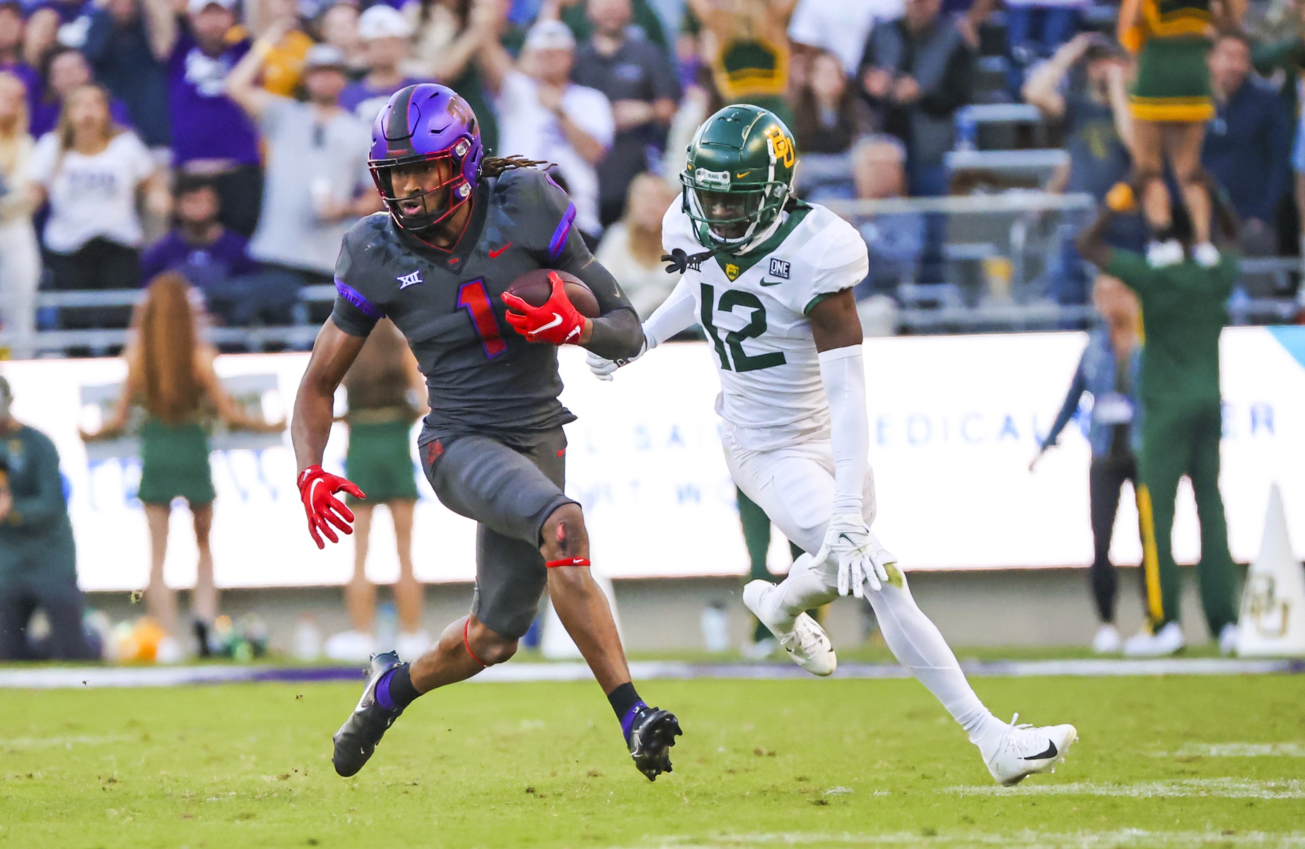college football picks Quentin Johnston TCU Horned Frogs predictions best bet odds