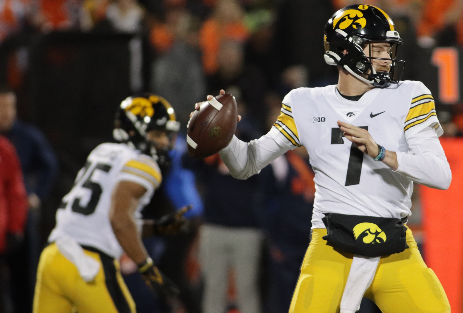 college football picks Spencer Petras iowa hawkeyes predictions best bet odds
