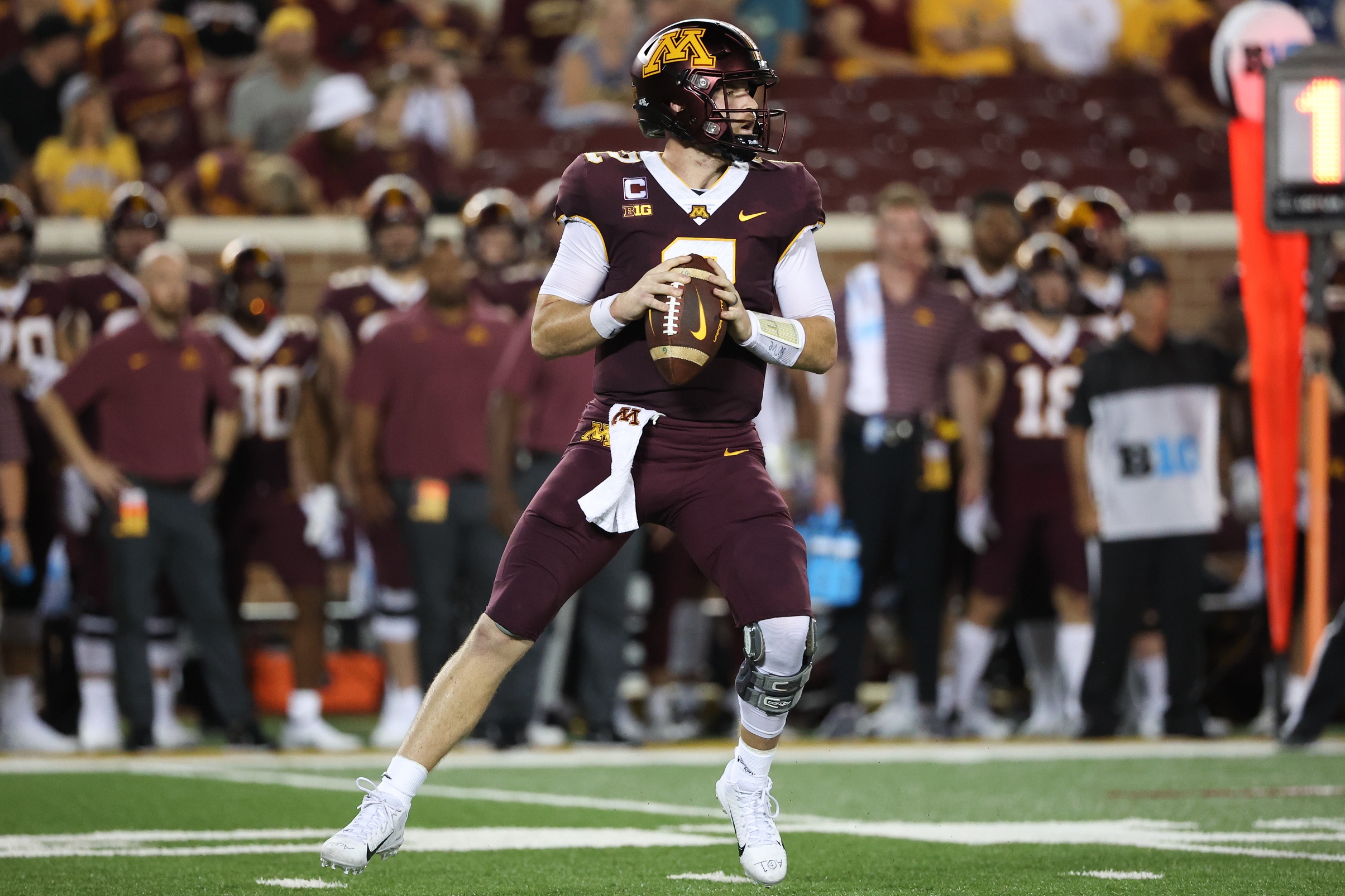 college football picks Tanner Morgan minnesota golden gophers predictions best bet odds