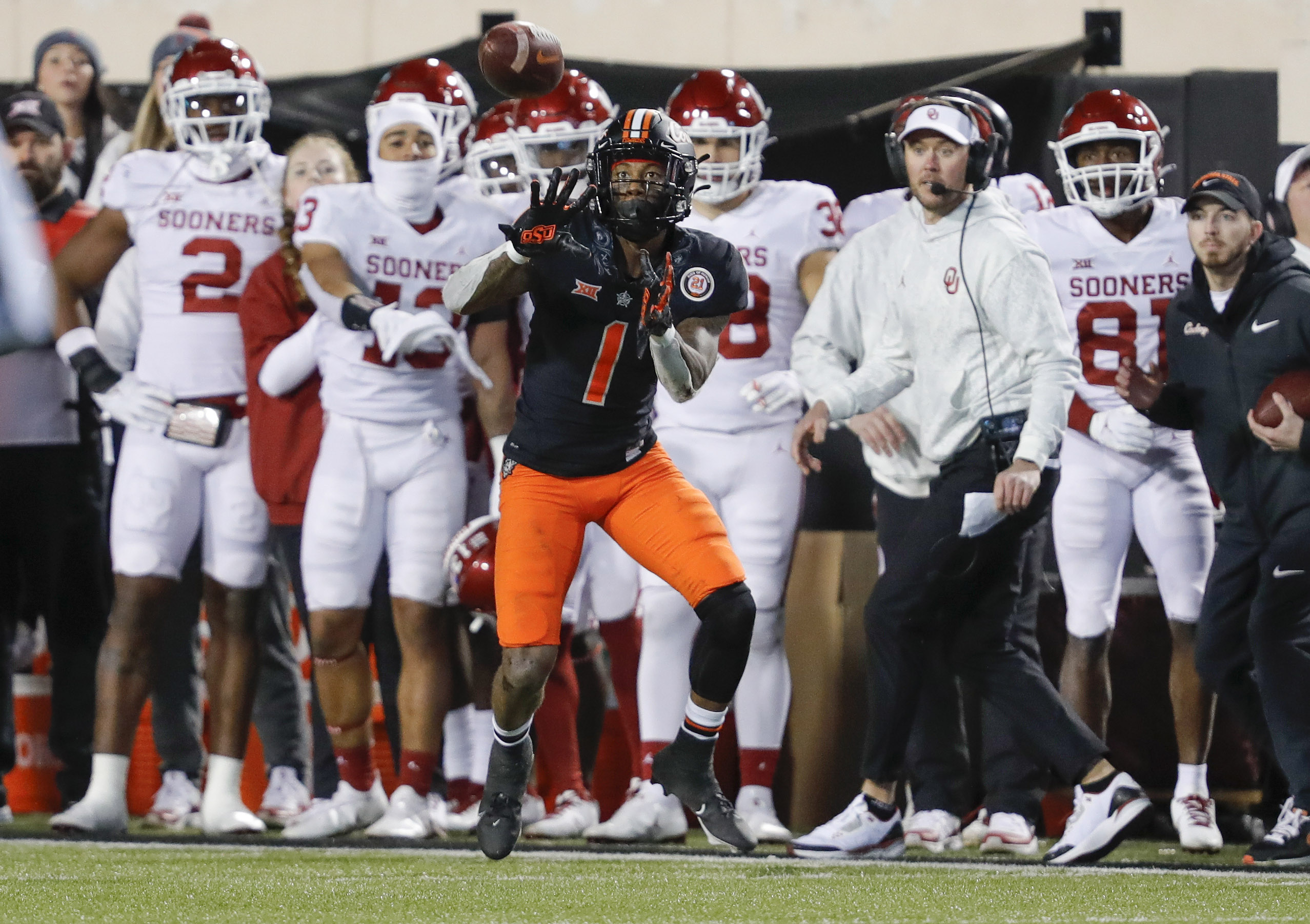 college football picks Tay Martin Oklahoma State Cowboys predictions best bet odds