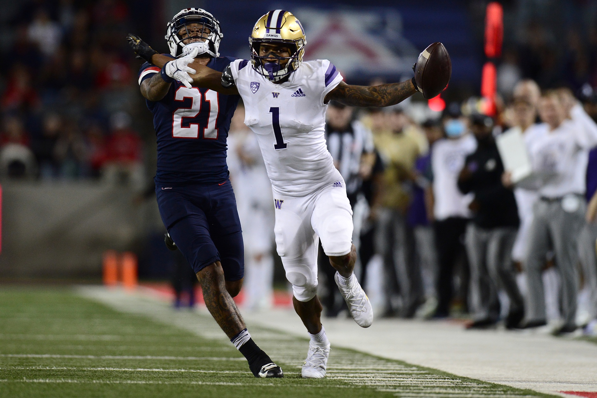 college football picks Terrell Bynum washington huskies predictions best bet odds