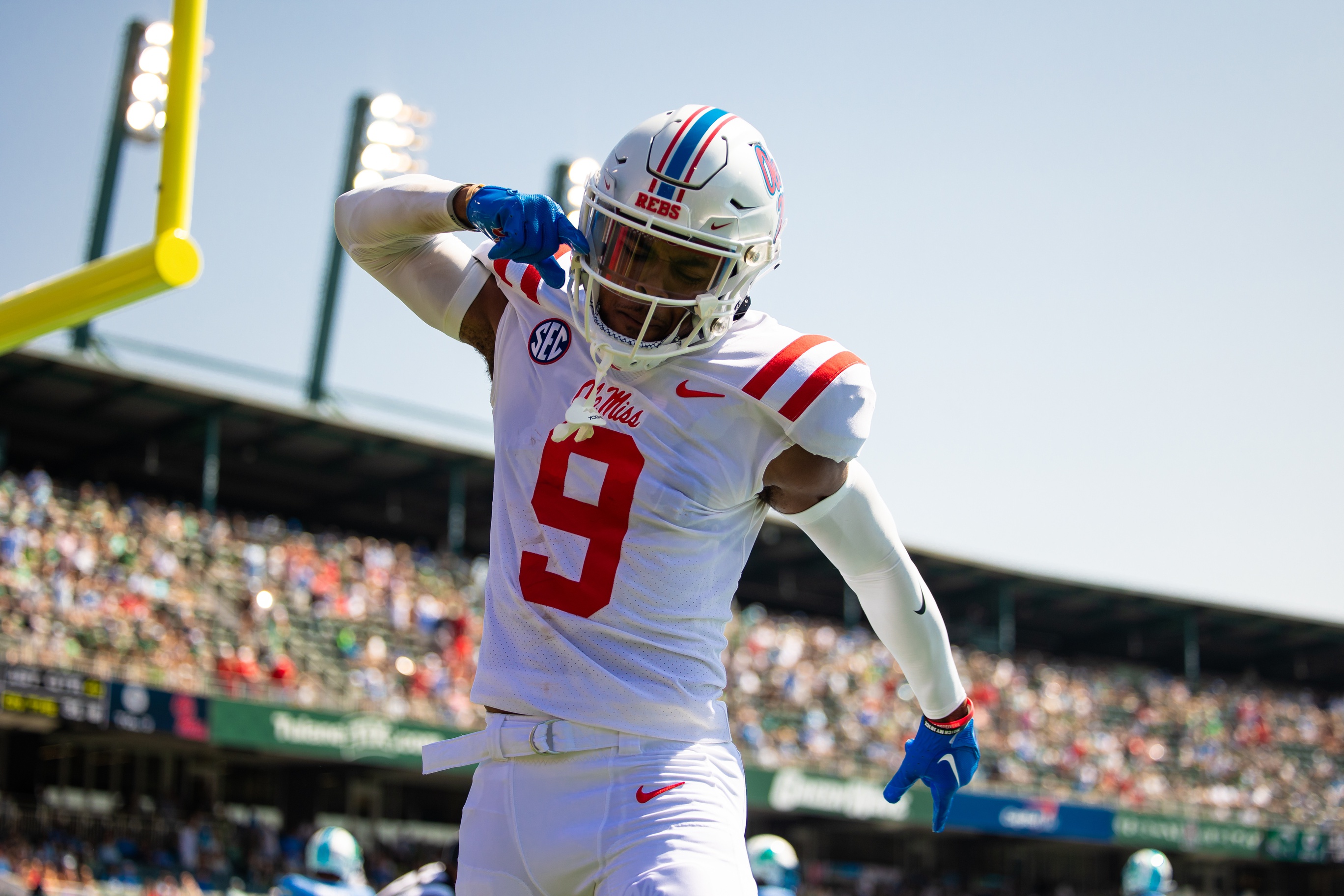 college football picks Tre Harris Ole Miss Rebels predictions best bet odds