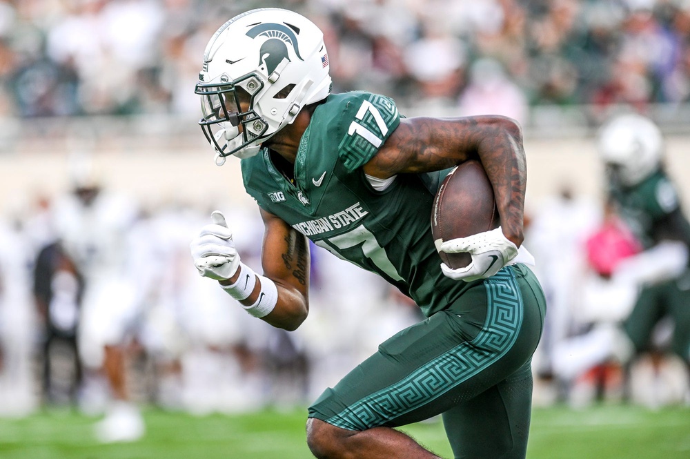 college football picks Tre Mosley Michigan State Spartans predictions best bet odds