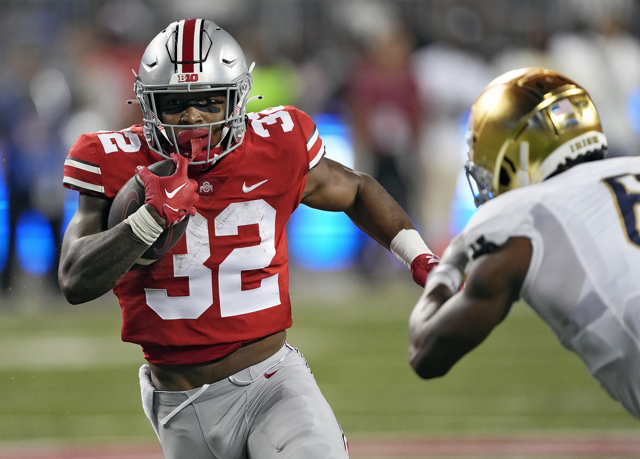 college football picks TreVeyon Henderson ohio state buckeyes predictions best bet odds