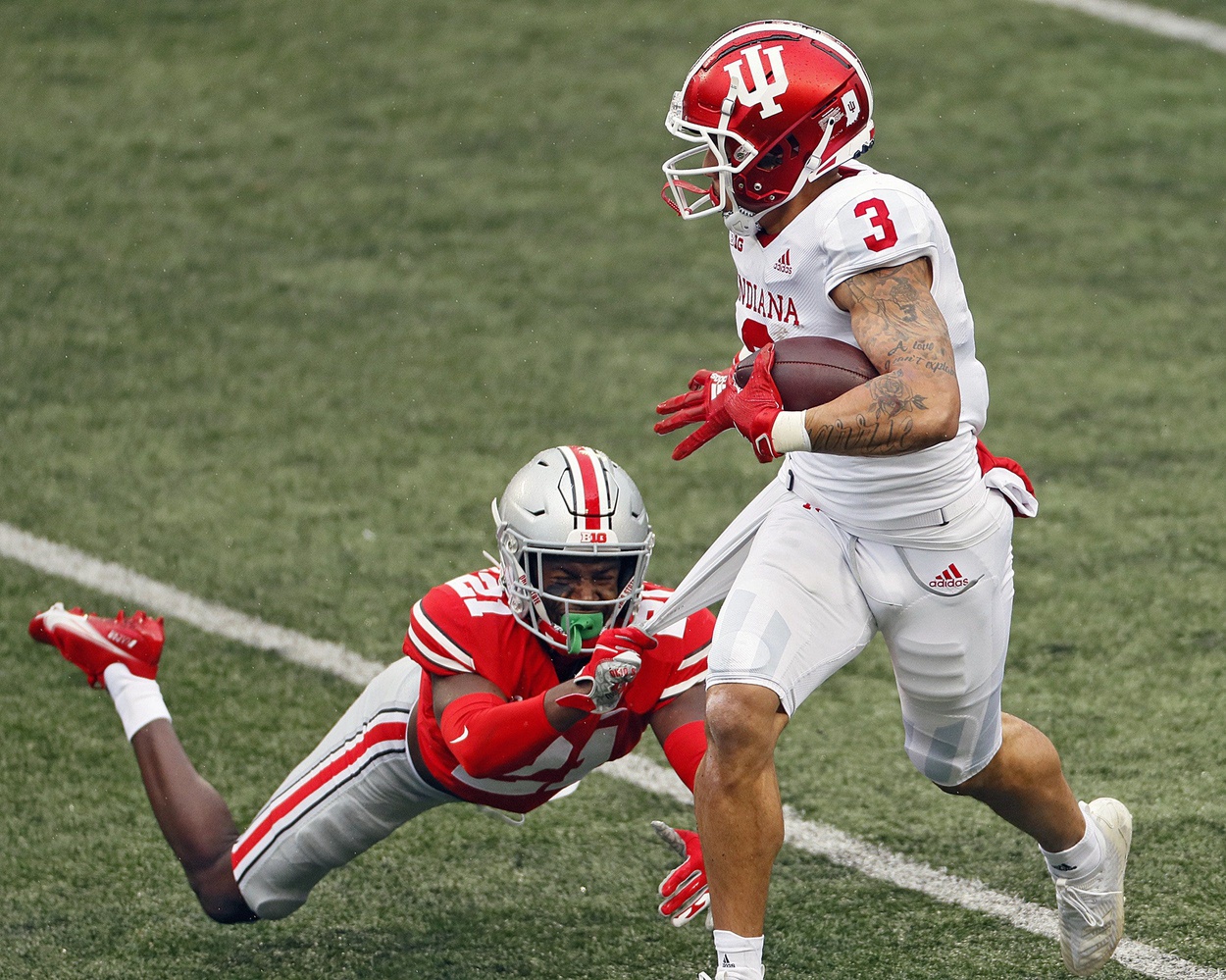 college football picks Ty Fryfogle indiana hoosiers predictions best bet odds
