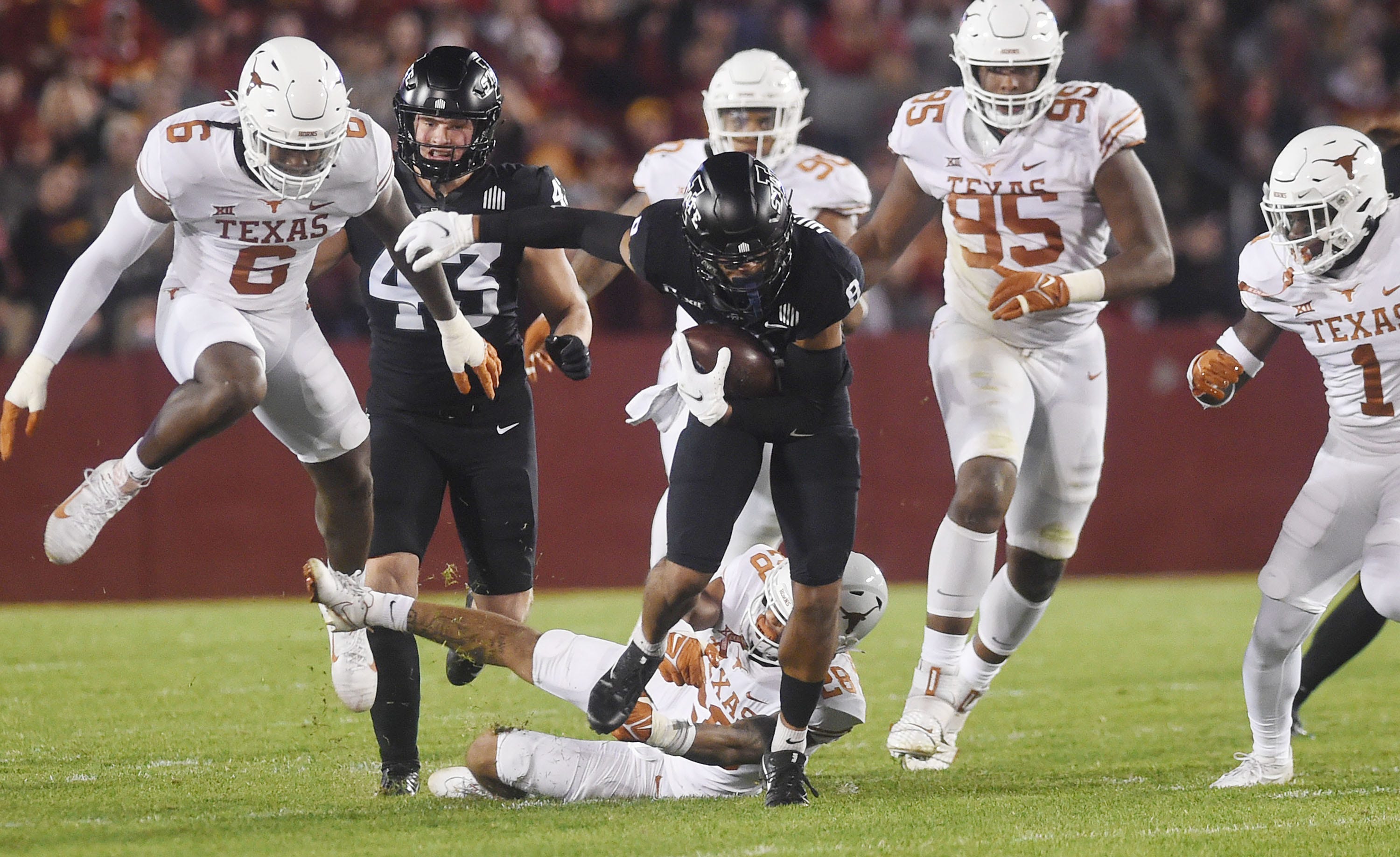 college football picks Xavier Hutchinson iowa state cyclones predictions best bet odds
