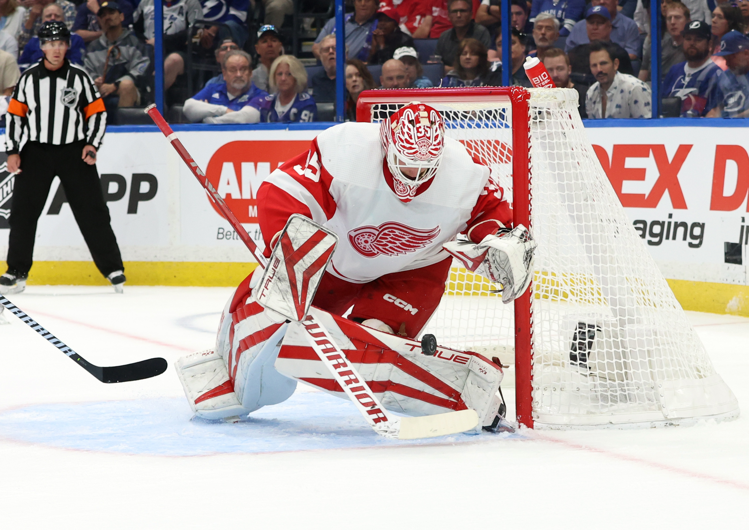 Detroit Red Wings predictions Ville Husso