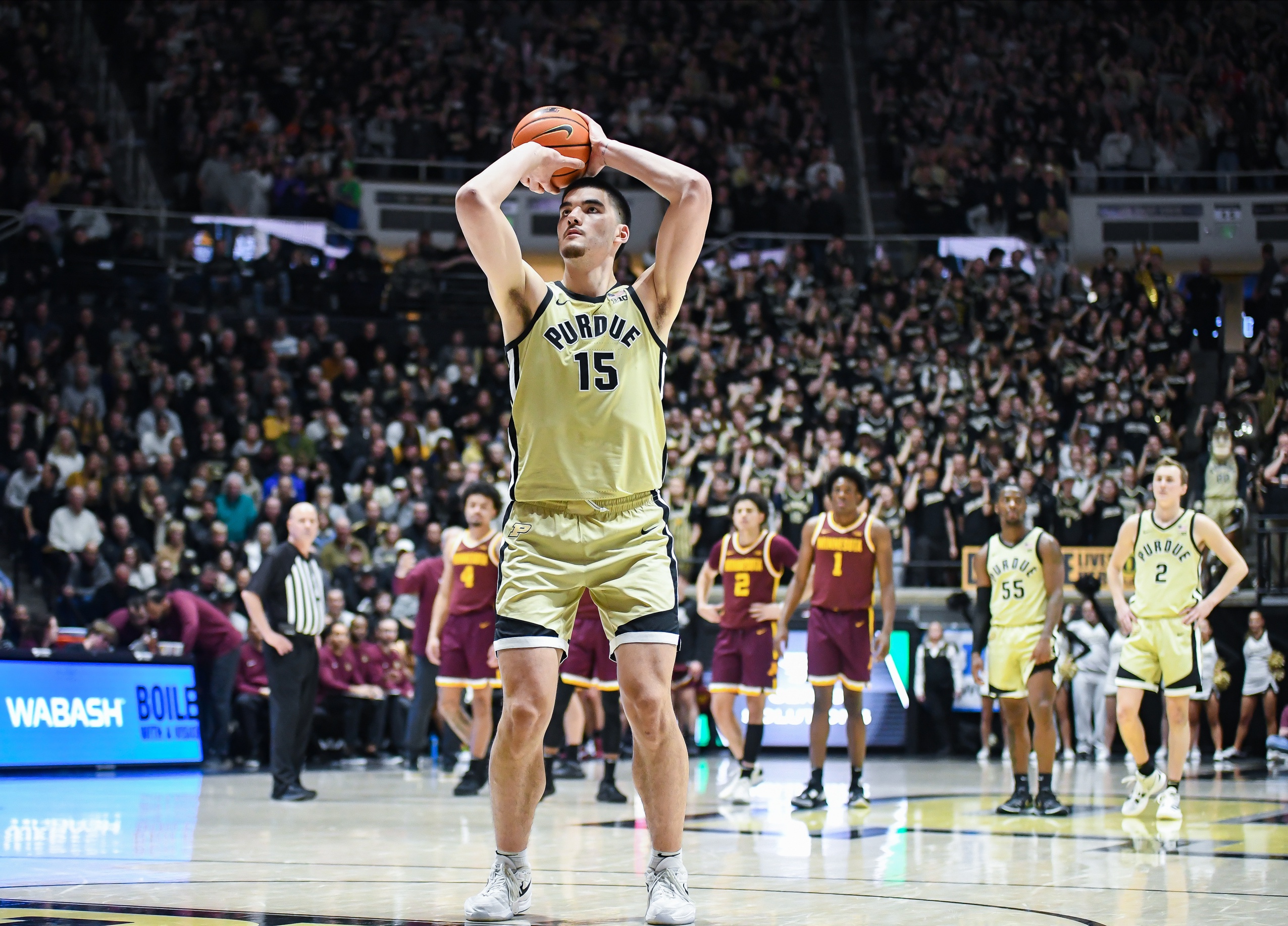 Expert college basketball handicapping roundup and Saturday free pick Zach Edey Purdue