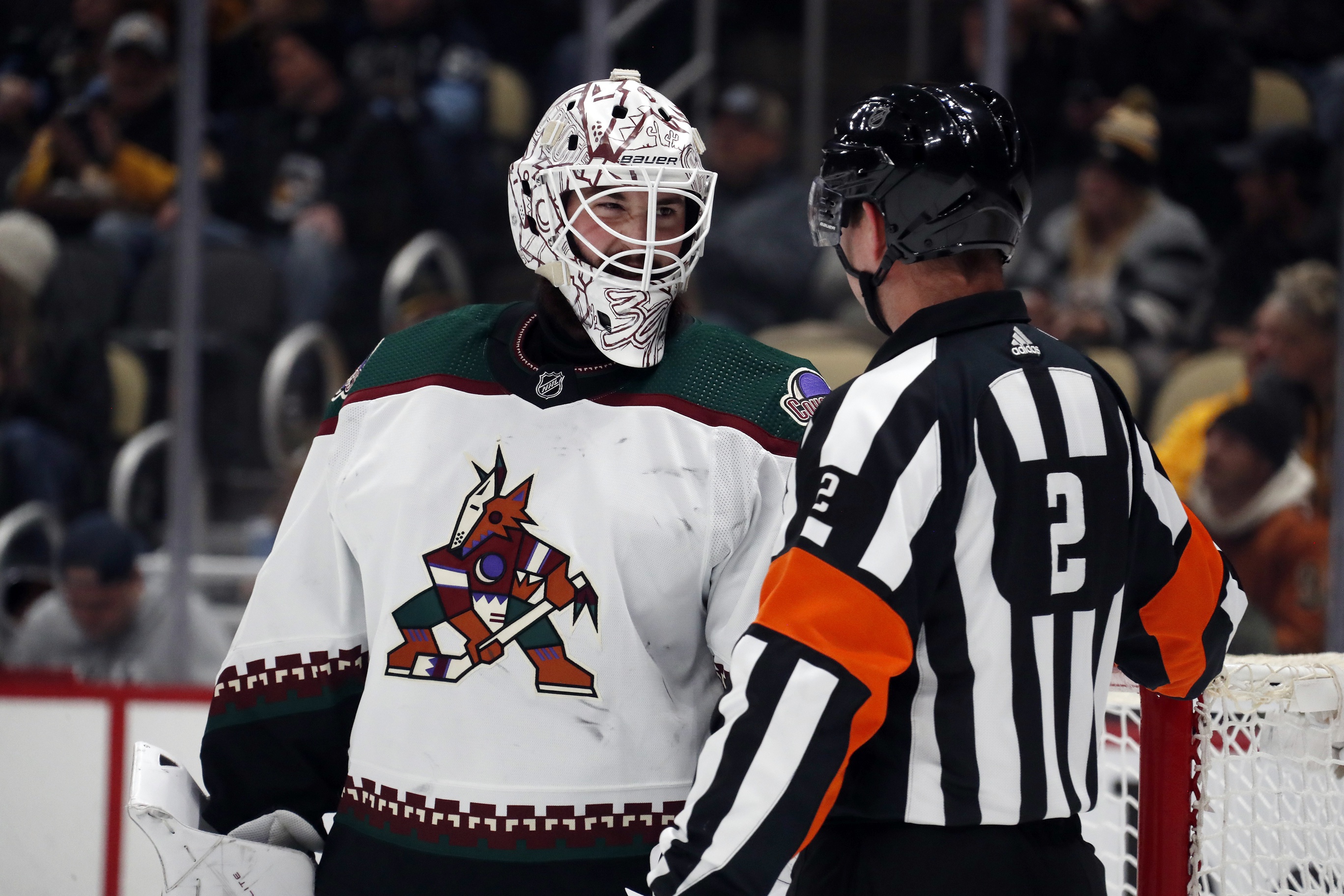 Expert NHL handicapping roundup and Saturday free pick Connor Ingram Arizona Coyotes