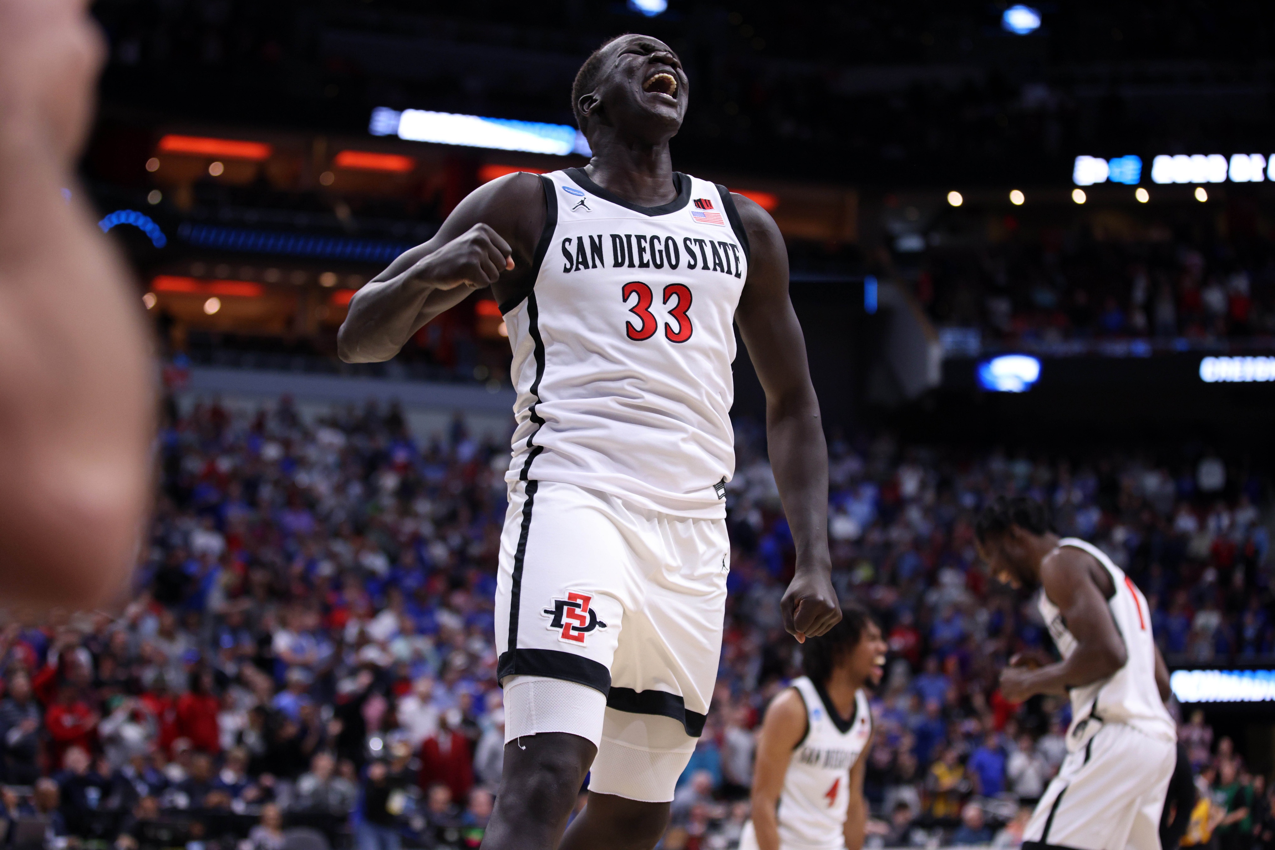 Final Four bracket predictions Aguek Arop San Diego State Aztecs