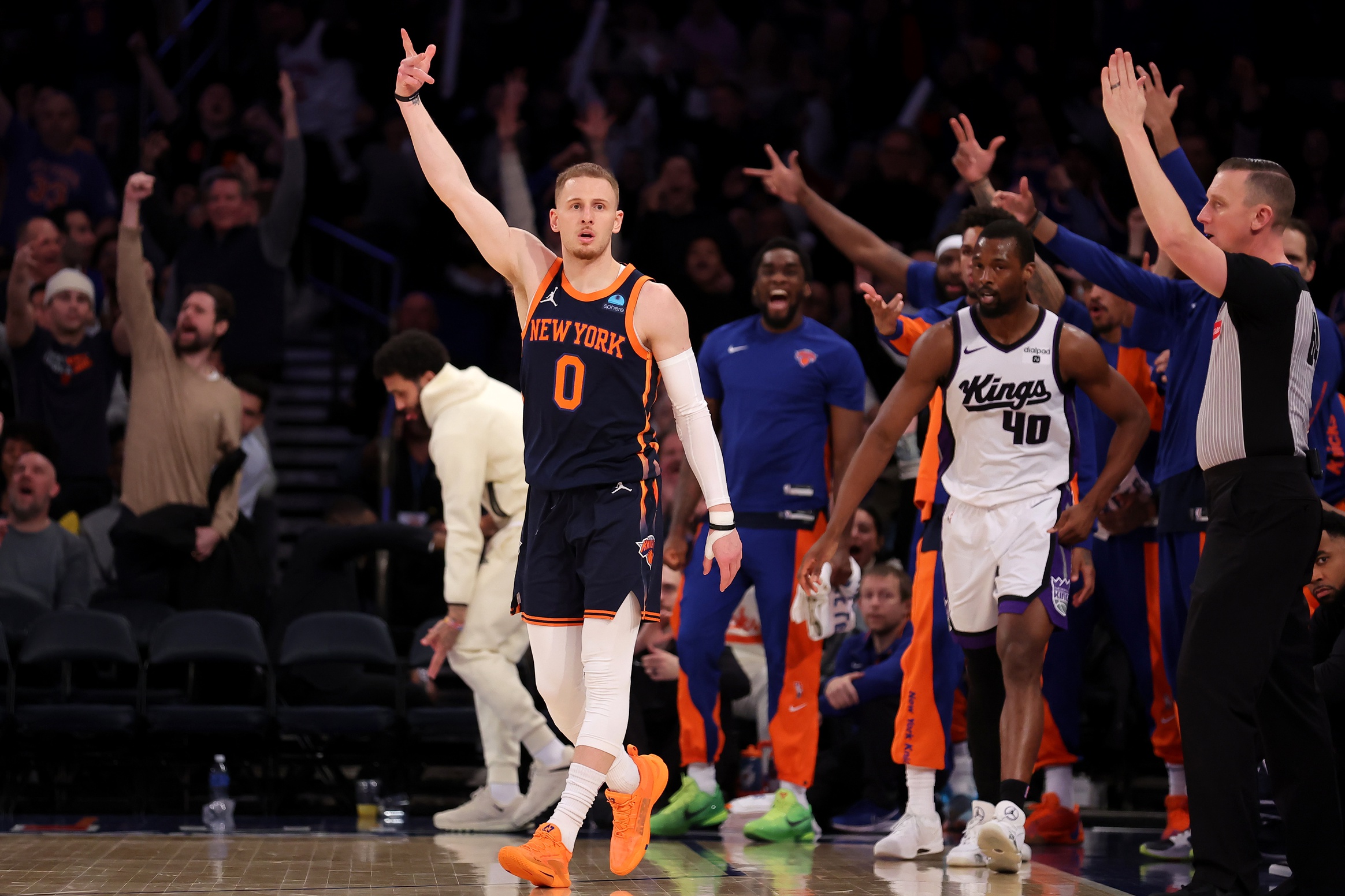 Free NBA picks New York Knicks vs Chicago Bulls Donte DiVincenzo 