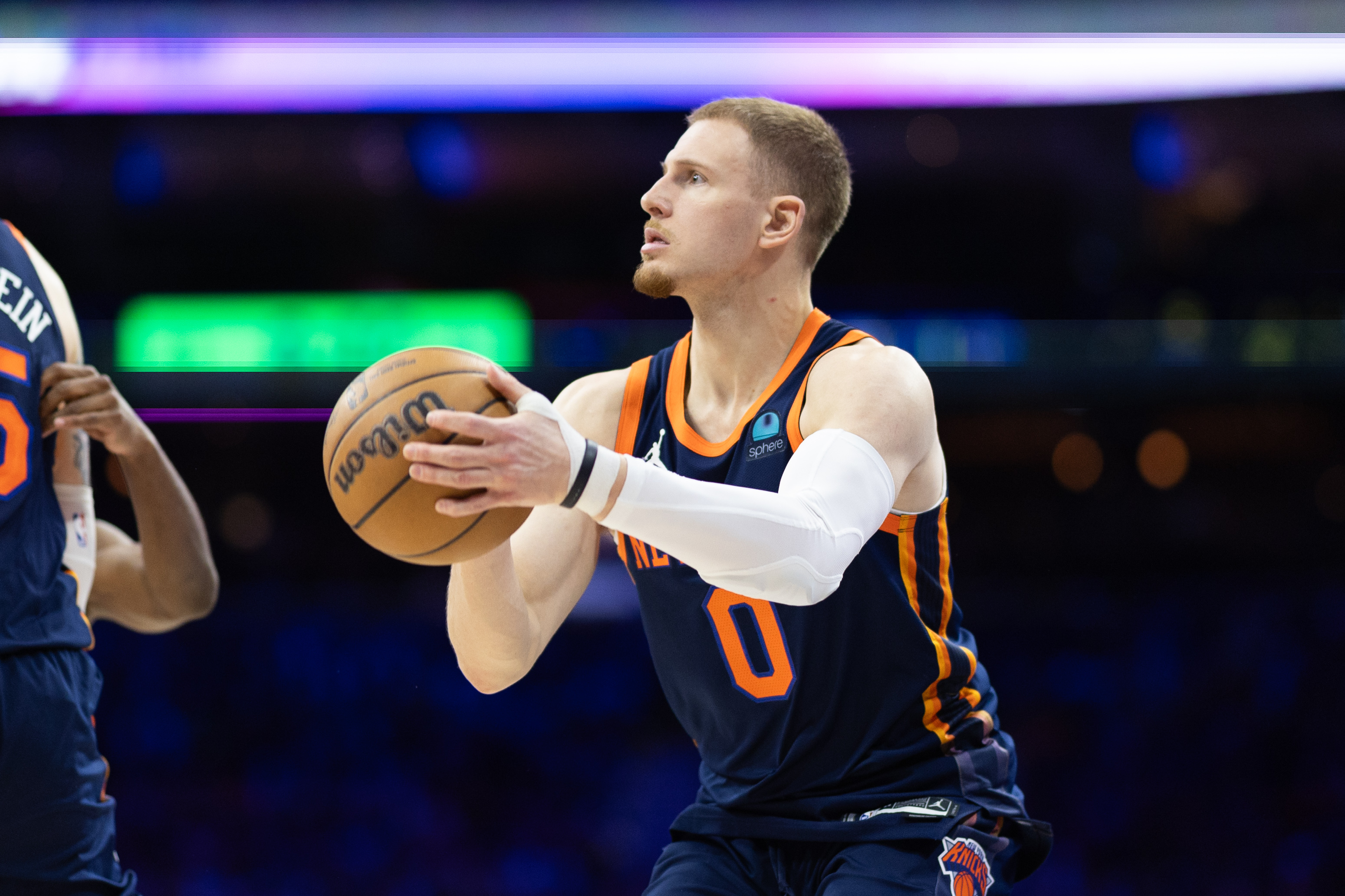 Free NBA picks New York Knicks vs Philly Sixers Donte DiVincenzo 