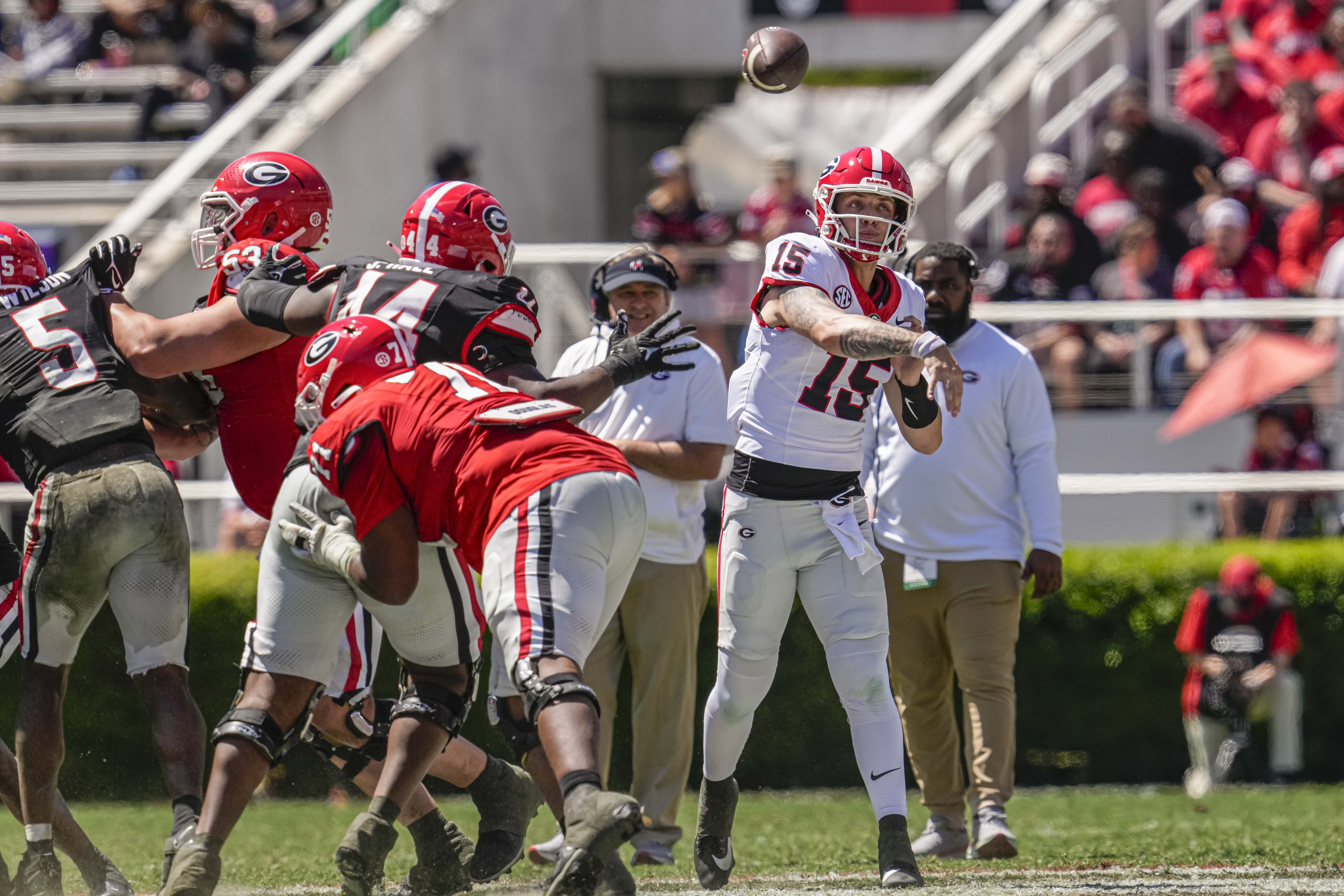 Georgia Bulldogs football predictions Carson Beck