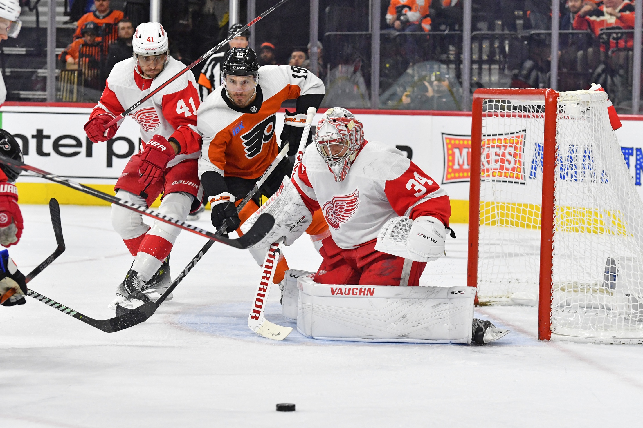 Hot and Cold NHL betting teams for moneyline and ATS Alex Lyon Detroit Red Wings