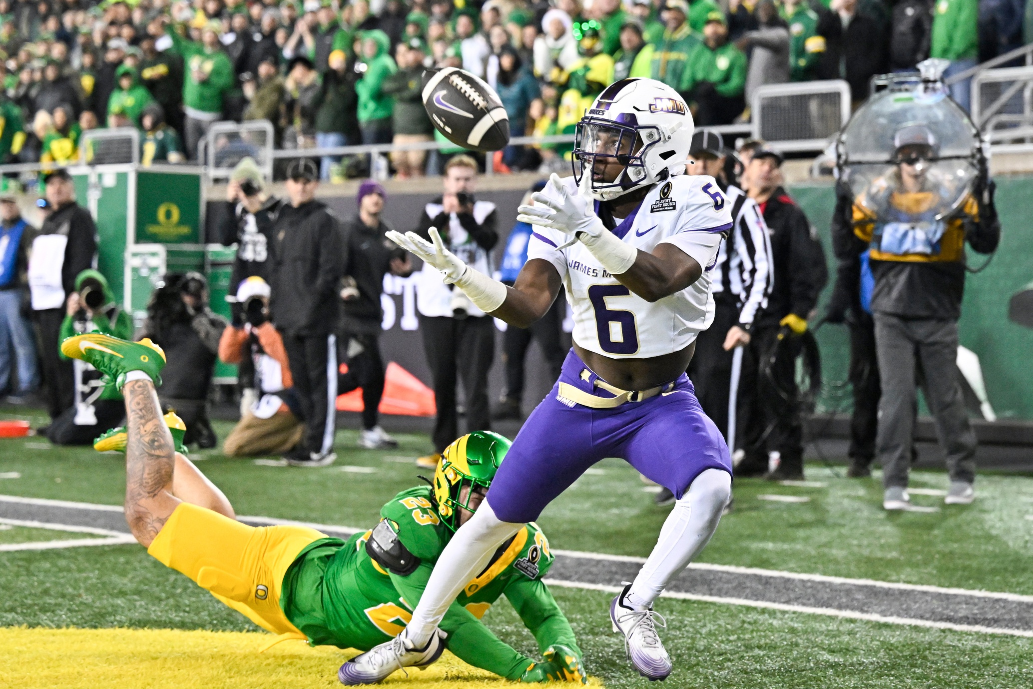 James Madison Dukes football predictions George Pettaway