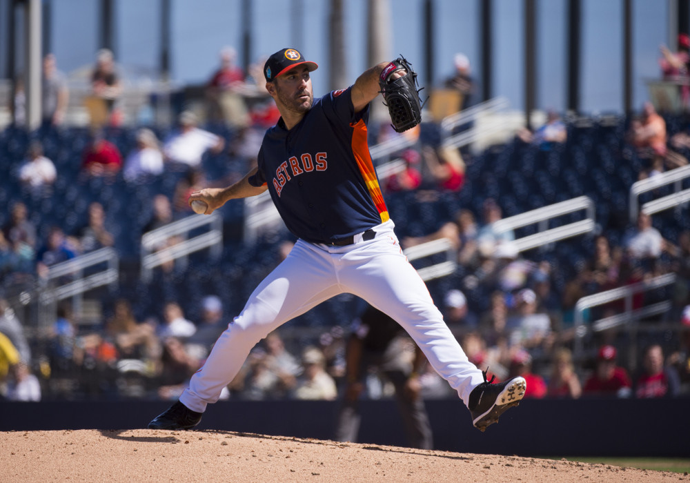 Houston Astros Pitcher Justin Verlander