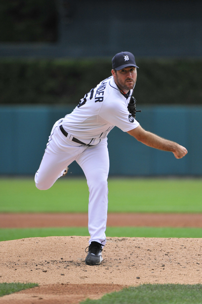 Detroit Tigers starting pitcher Justin Verlander
