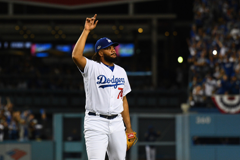 Los Angeles Dodgers pitcher Kenley Jansen
