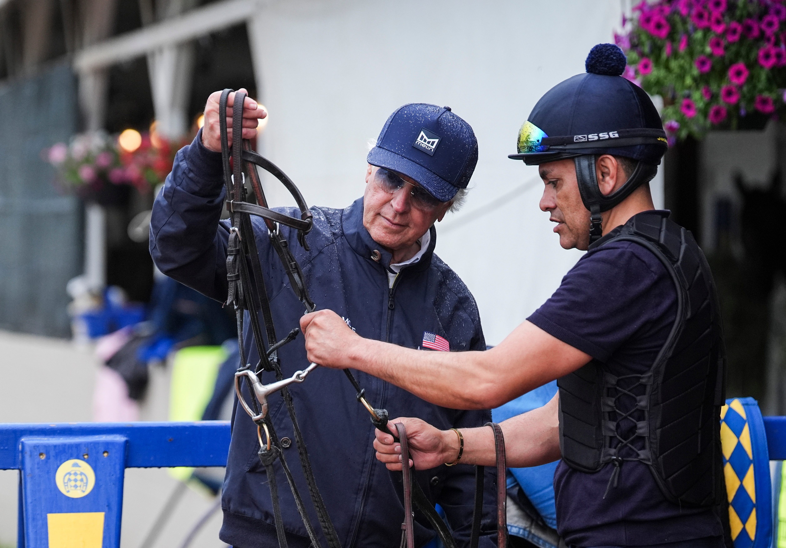 Kentucky Derby trainers Bob Baffert