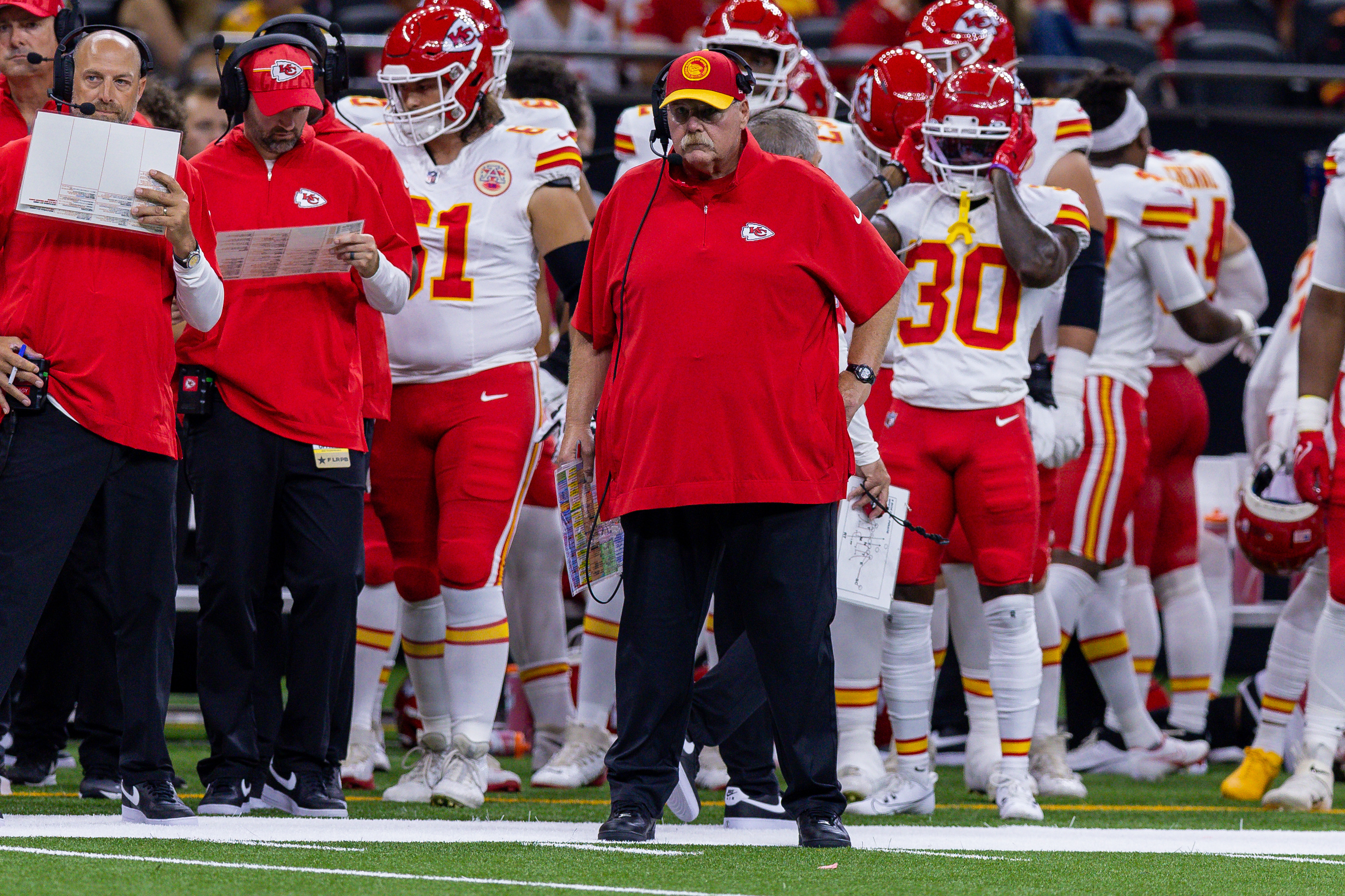 Last remaining winless undefeated NFL team Andy Reid Kansas City Chiefs