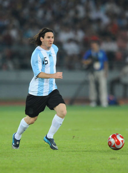 Lionel Messi of Argentina