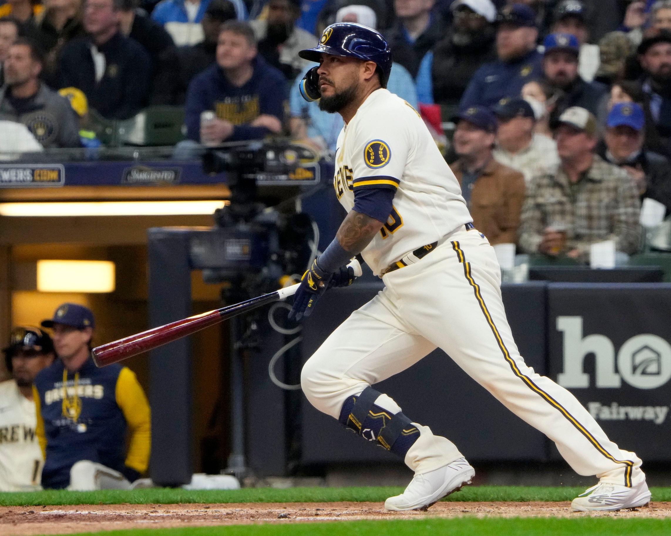 mlb picks Omar Narvaez Milwaukee Brewers predictions best bet odds