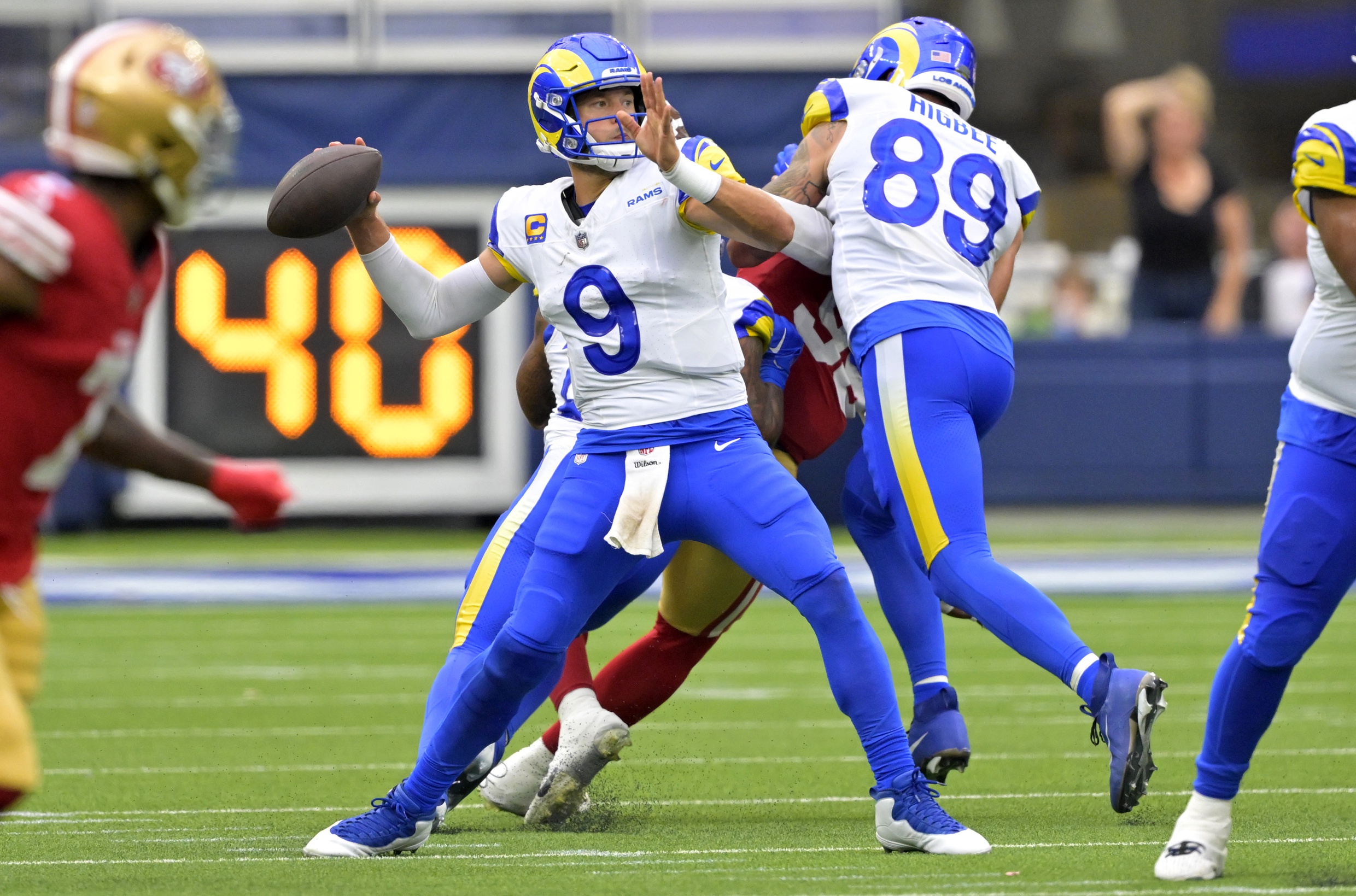 Monday Night Football picks for Los Angeles Rams at Cincinnati Bengals Matthew Stafford
