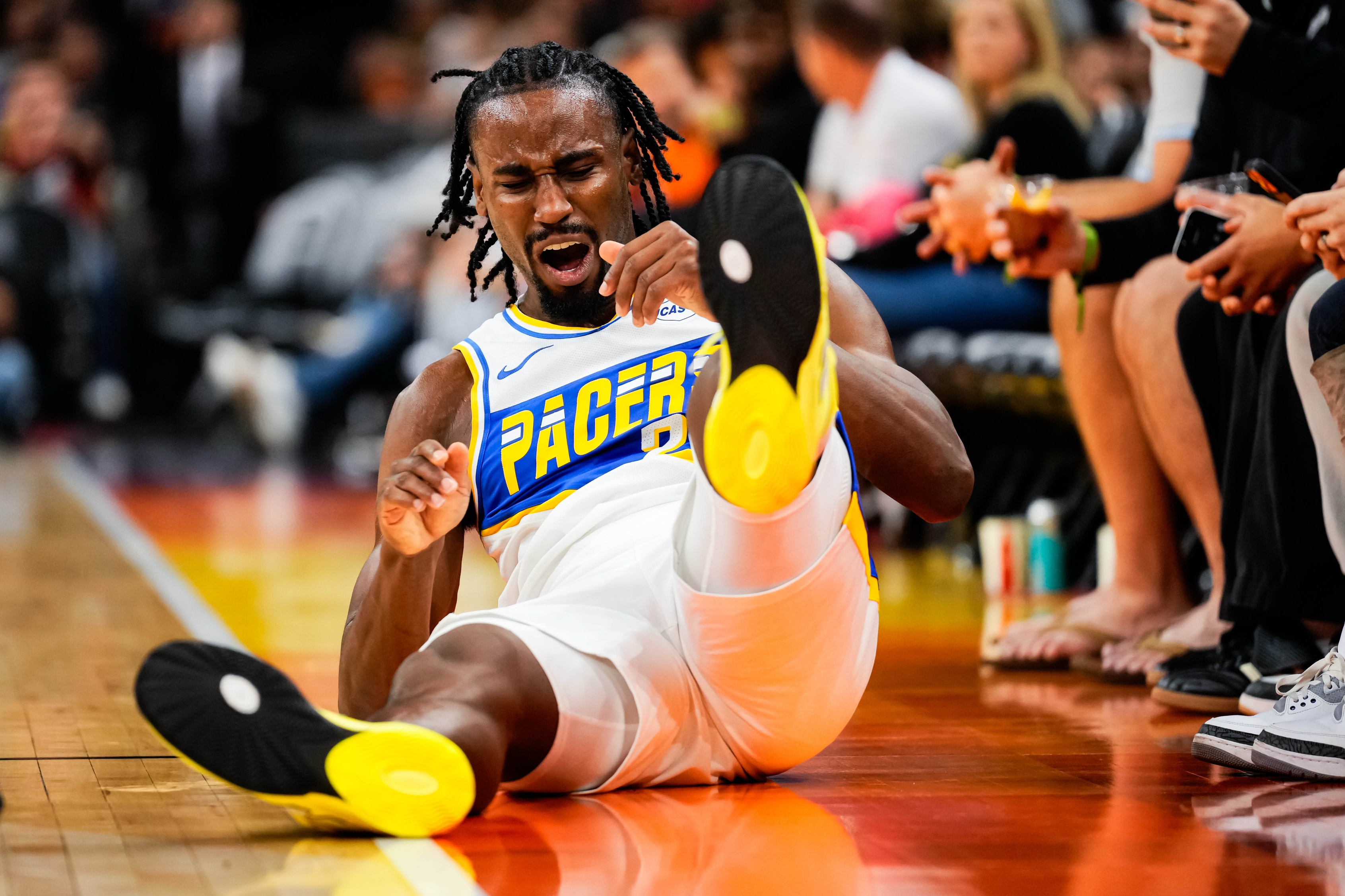 NBA hot and cold ATS and over under Aaron Nesmith Indiana Pacers