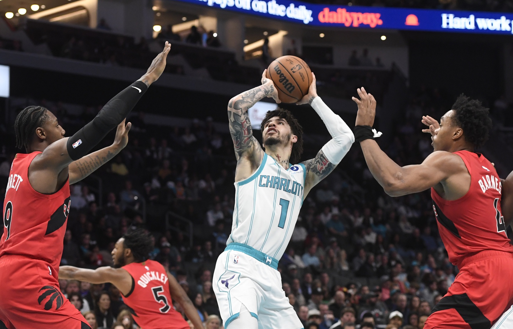 NBA hot and cold ATS and over under LaMelo Ball Charlotte Hornets