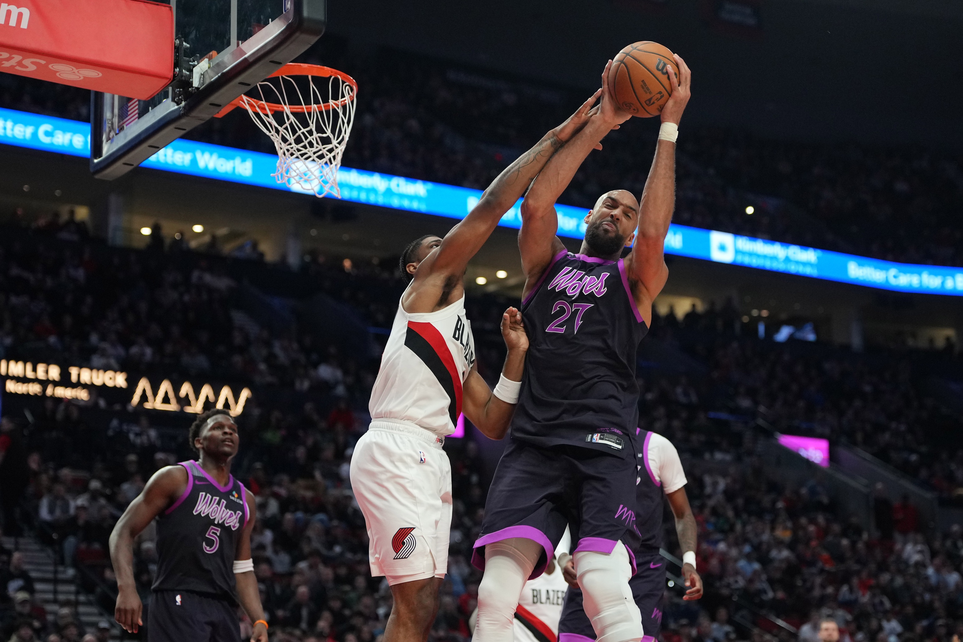 NBA hot and cold ATS and over under Rudy Gobert Minnesota Timberwolves