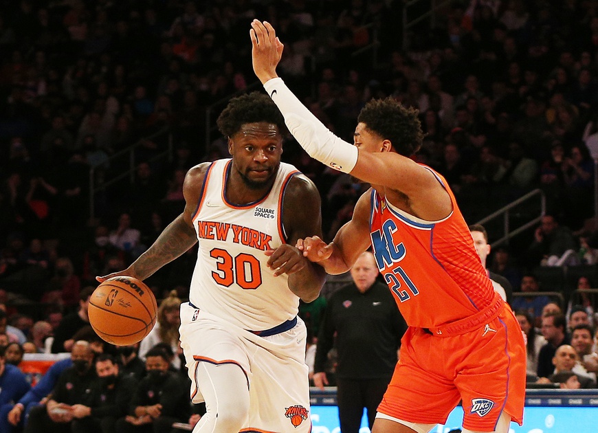 nba picks Julius Randle New York Knicks predictions best bet odds