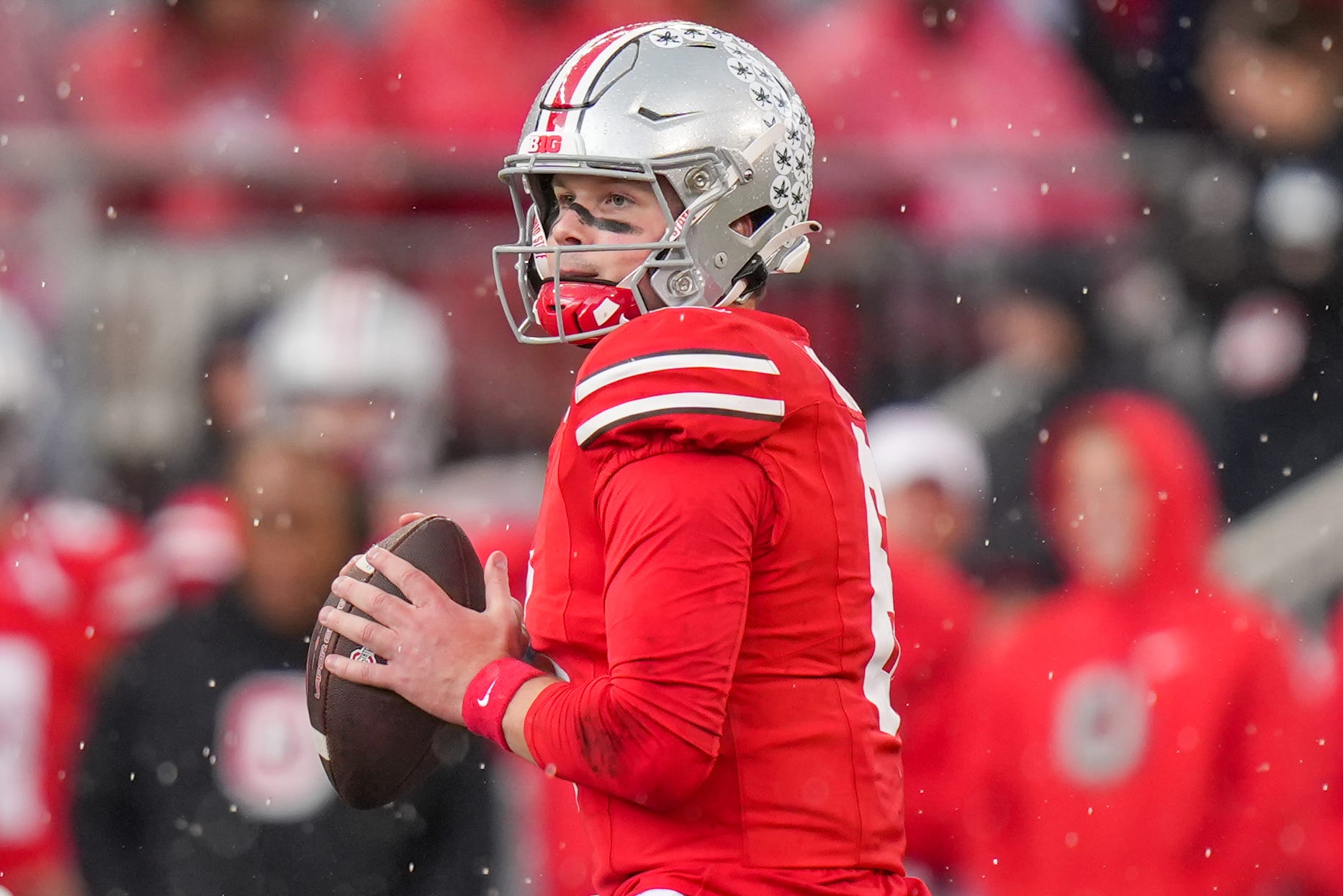 NCAA football picks fading the Top 25 Kyle McCord Ohio State