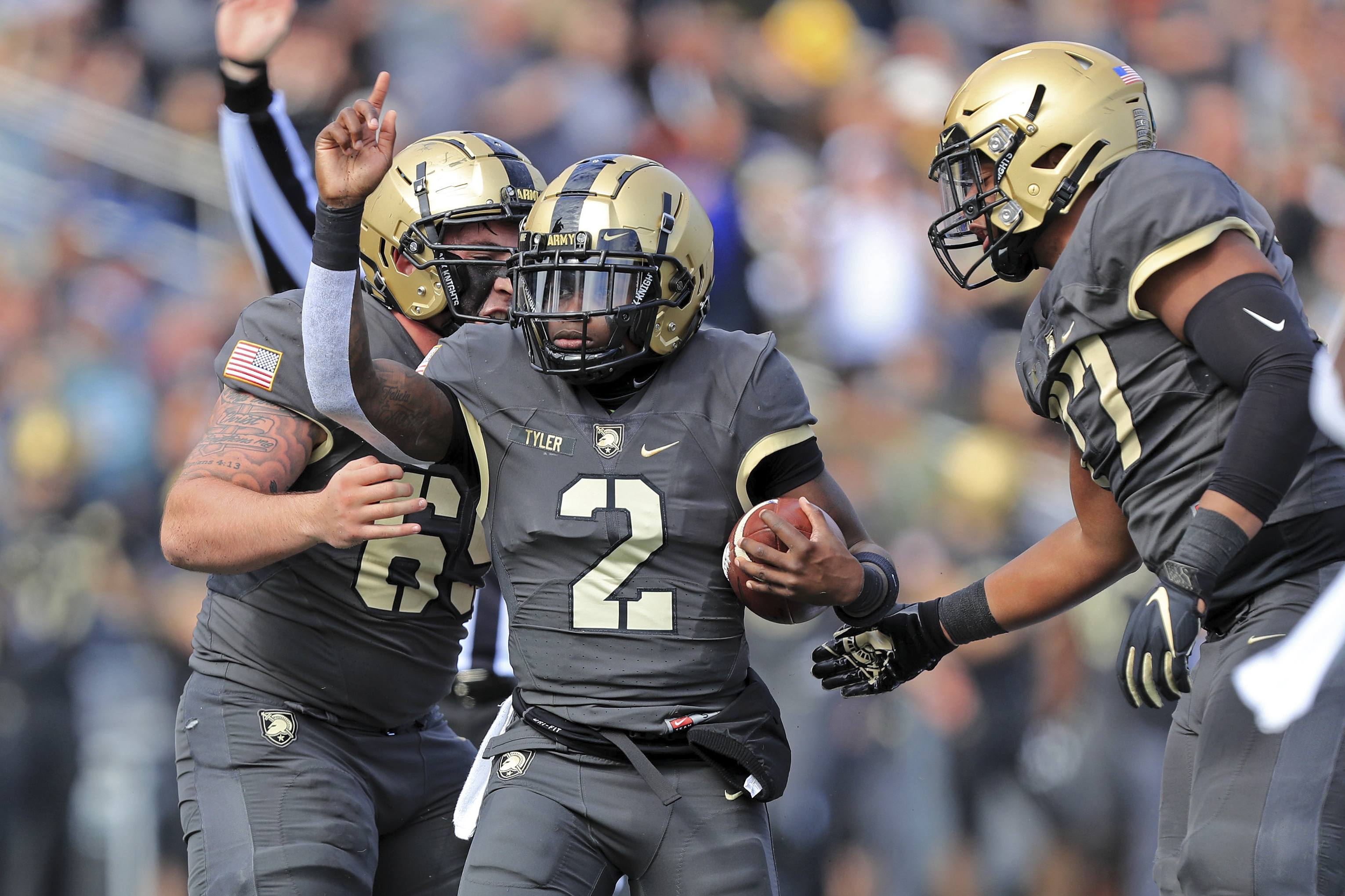 NCAA football predictions Week 10 Tyhier Tyler Army Black Knights