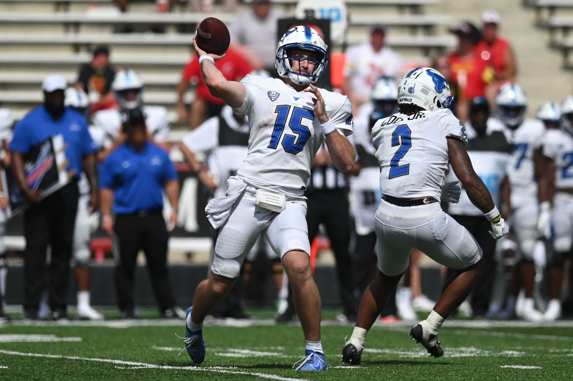 NCAA football predictions Week 3 Cole Snyder Buffalo Bulls