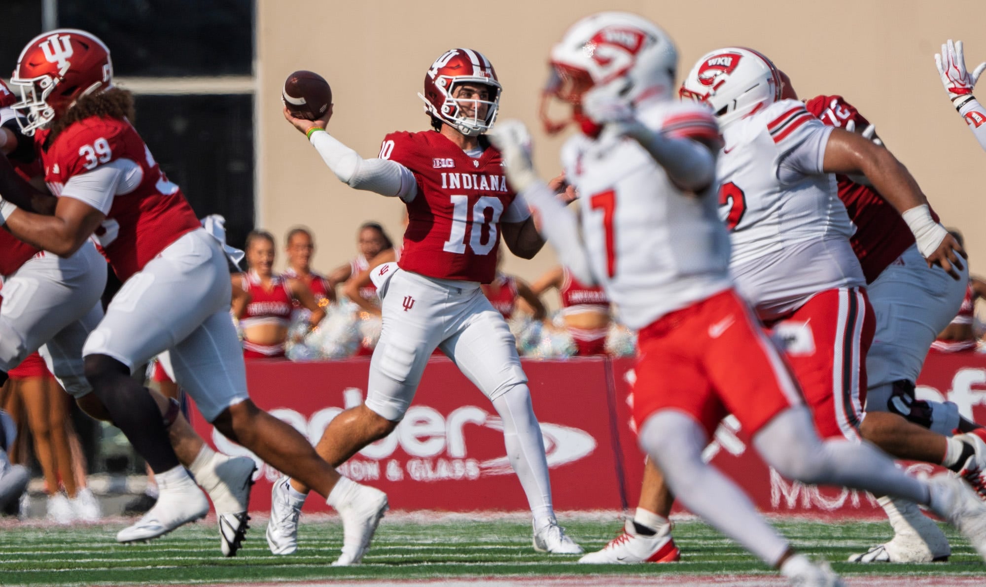 NCAA football predictions Week 4 opening line report picks Josh Hoover