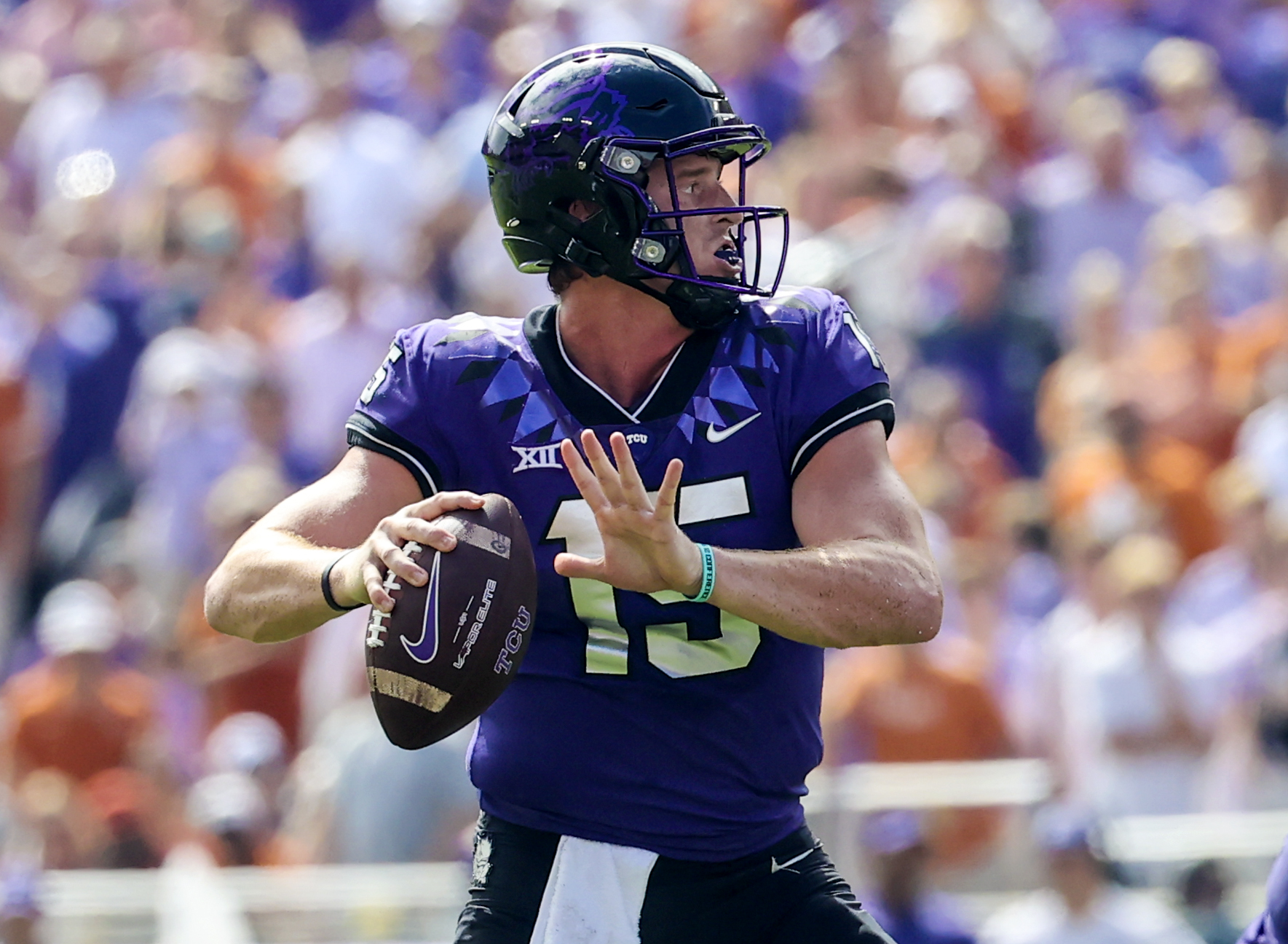 NCAA football predictions Week 6 Max Duggan TCU Horned Frogs