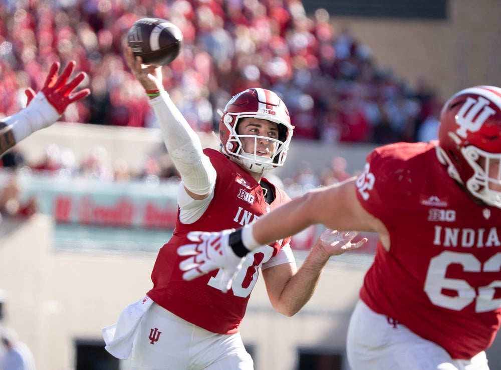NCAA football predictions Week 8 opening line report and picks Josh Hoover