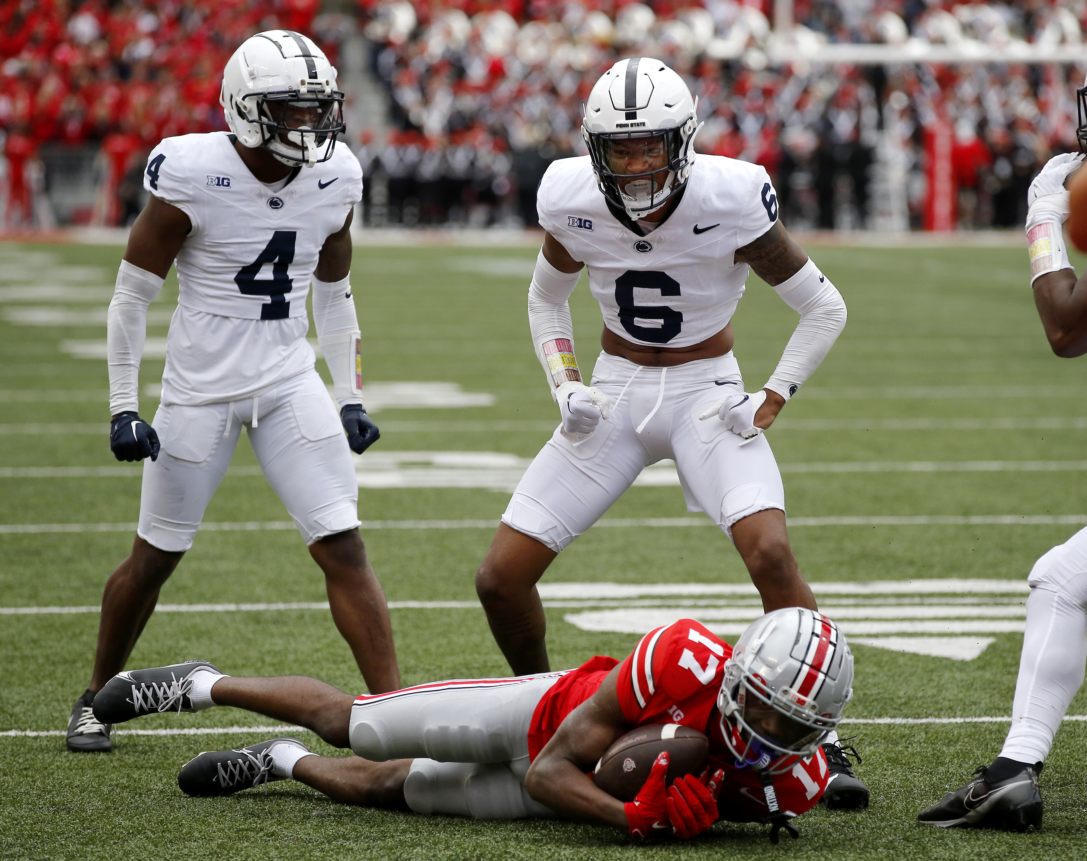 NCAA football predictions Week 9 opening line report Zakee Wheatley Penn State