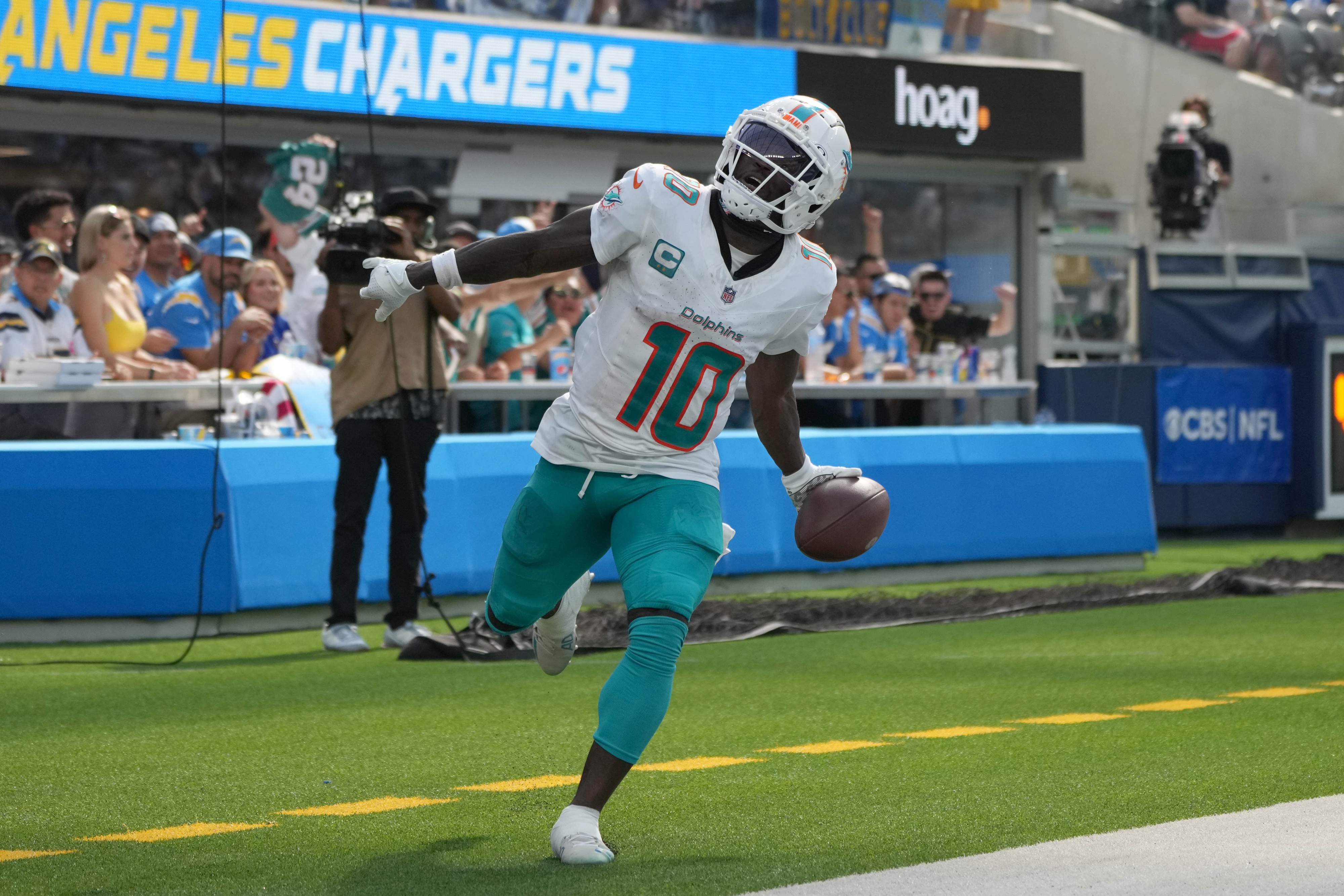 NFL betting predictions Week 2 opening line report Tyreek Hill Miami Dolphins