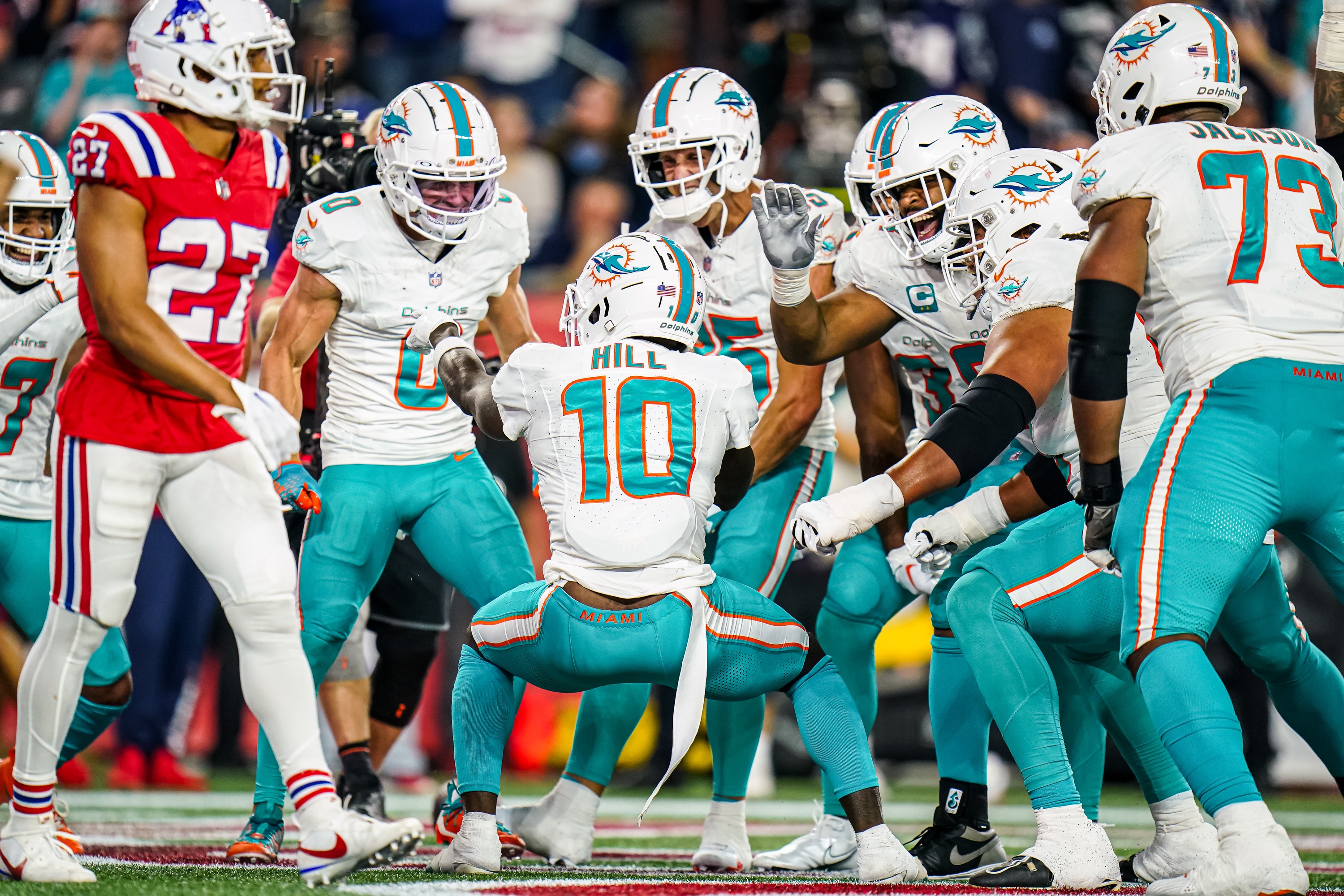 NFL betting predictions Week 4 opening line report Tyreek Hill Miami Dolphins