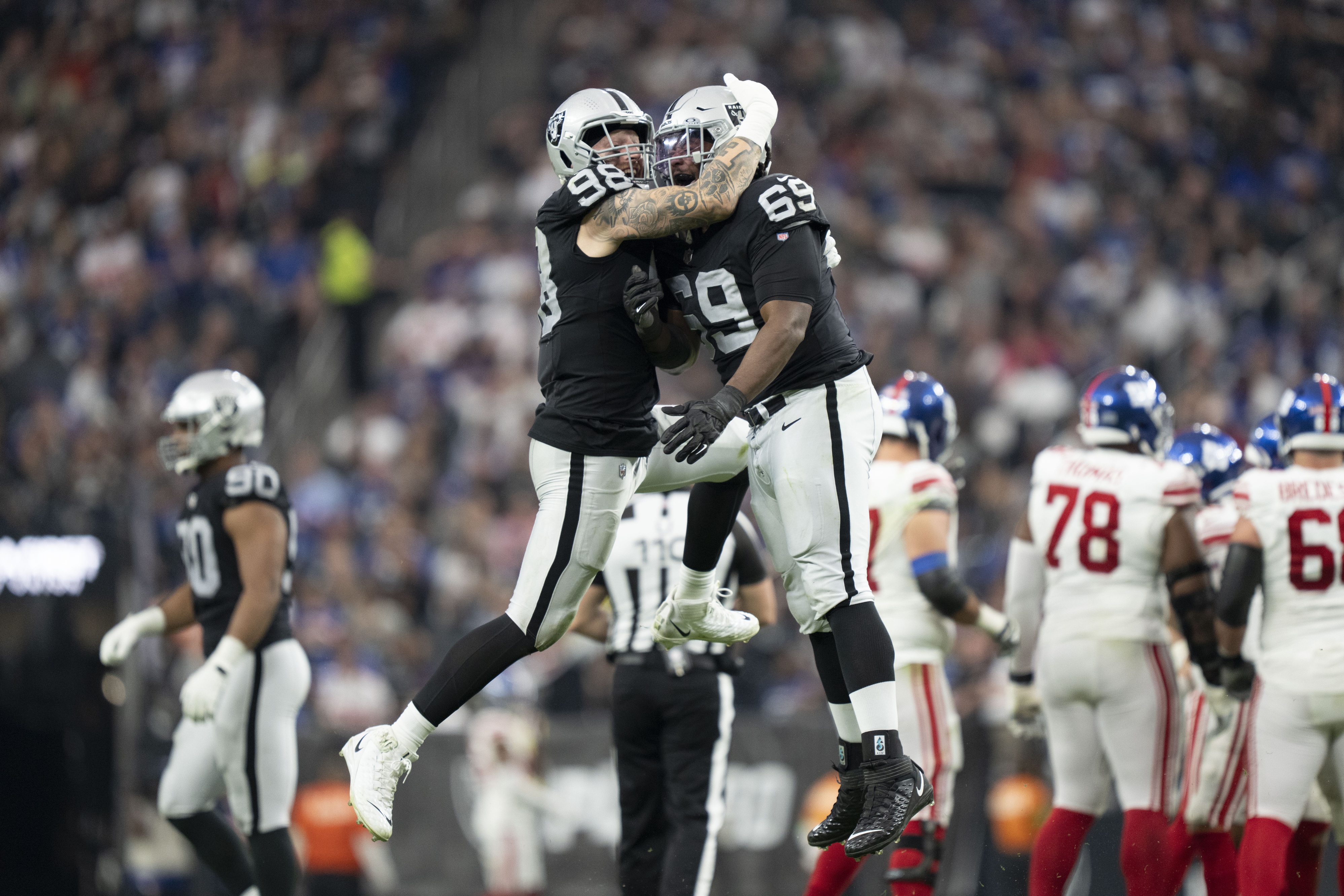 NFL confidence pool picks Week 12 Maxx Crosby Las Vegas Raiders